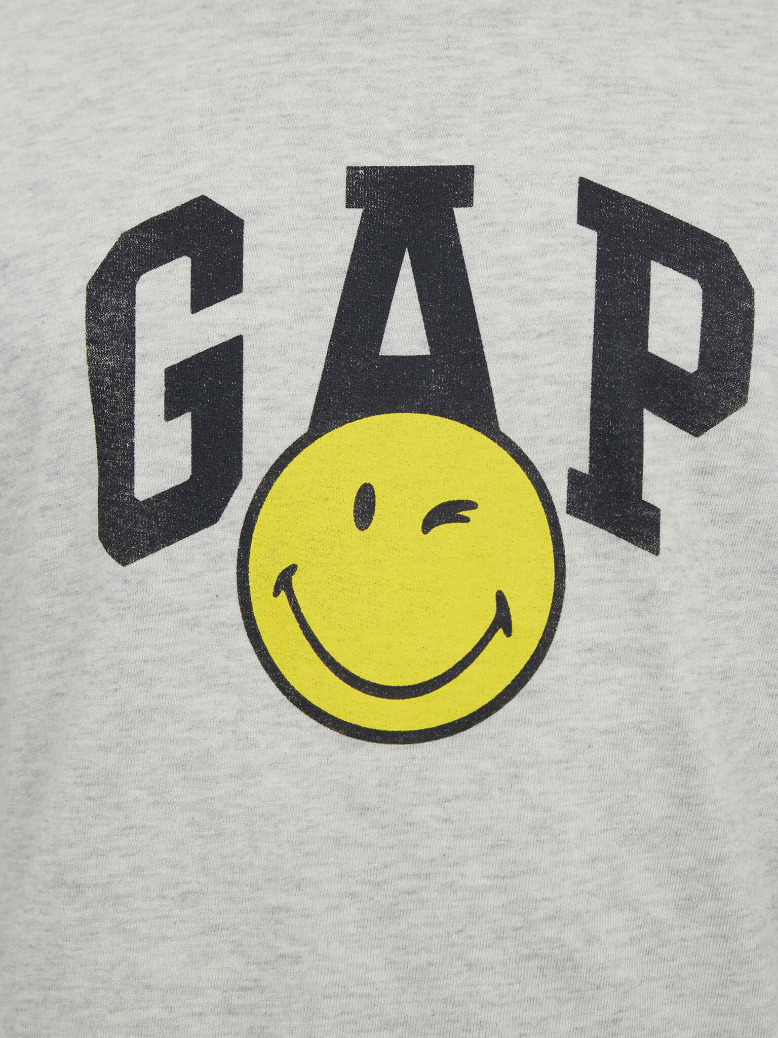 GAP & Smiley® Tricou pentru copii Gri - Pled.ro