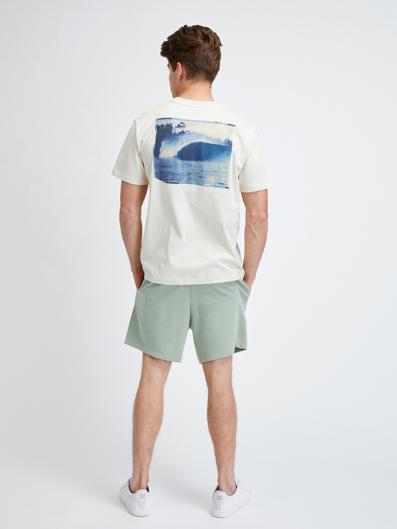 GAP & T. Campbell Tricou Alb - Pled.ro