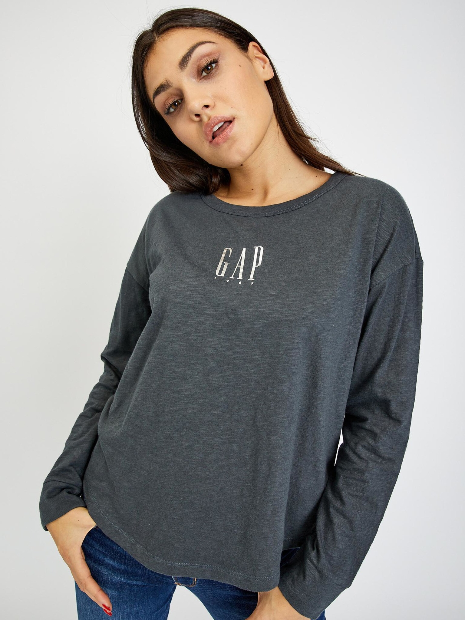 GAP Tricou Gri - Pled.ro