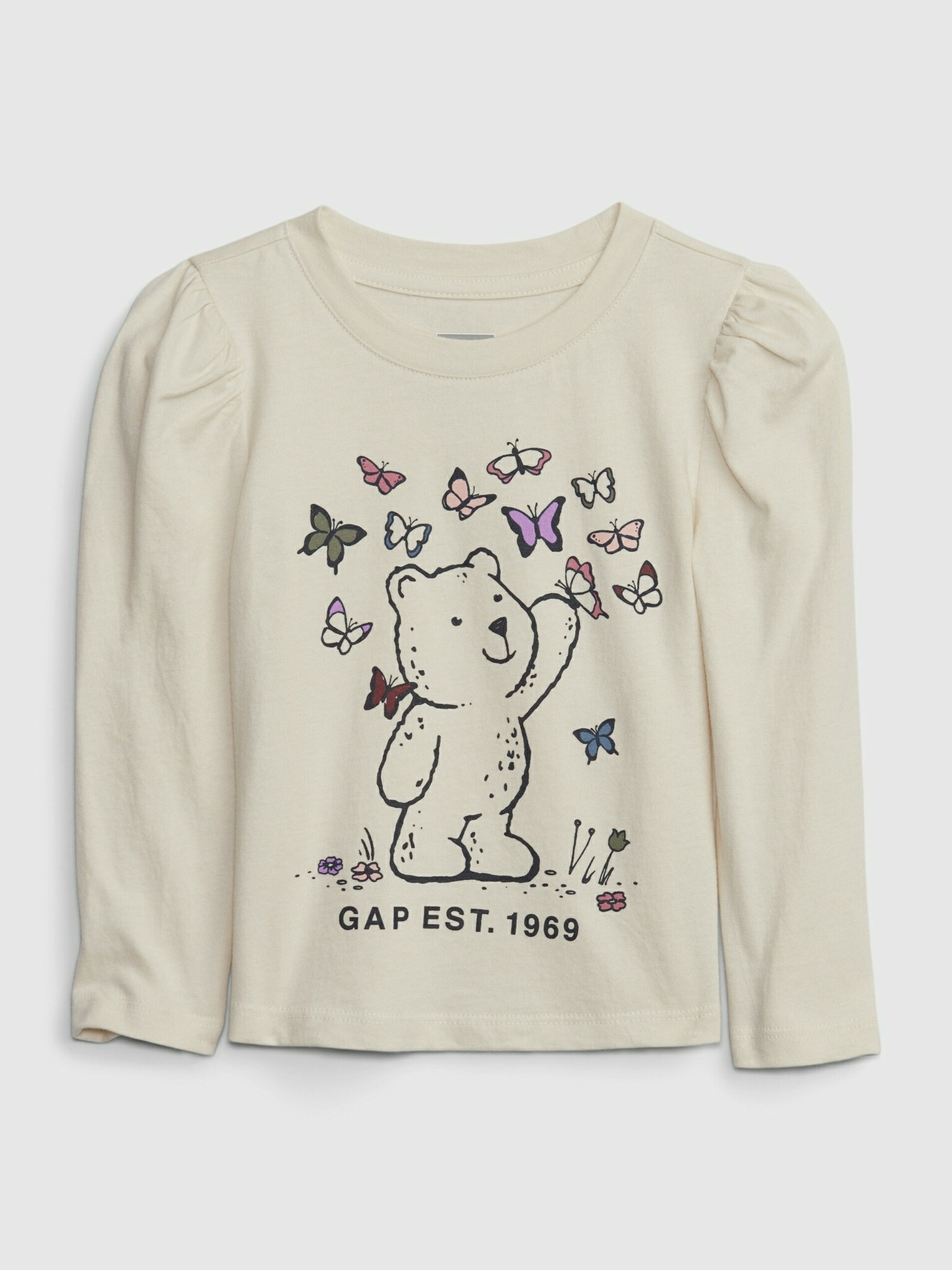 GAP Tricou pentru copii Alb - Pled.ro