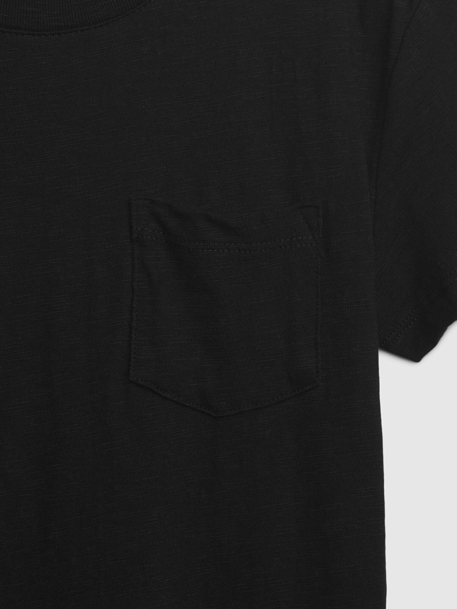 GAP Tricou pentru copii Negru - Pled.ro