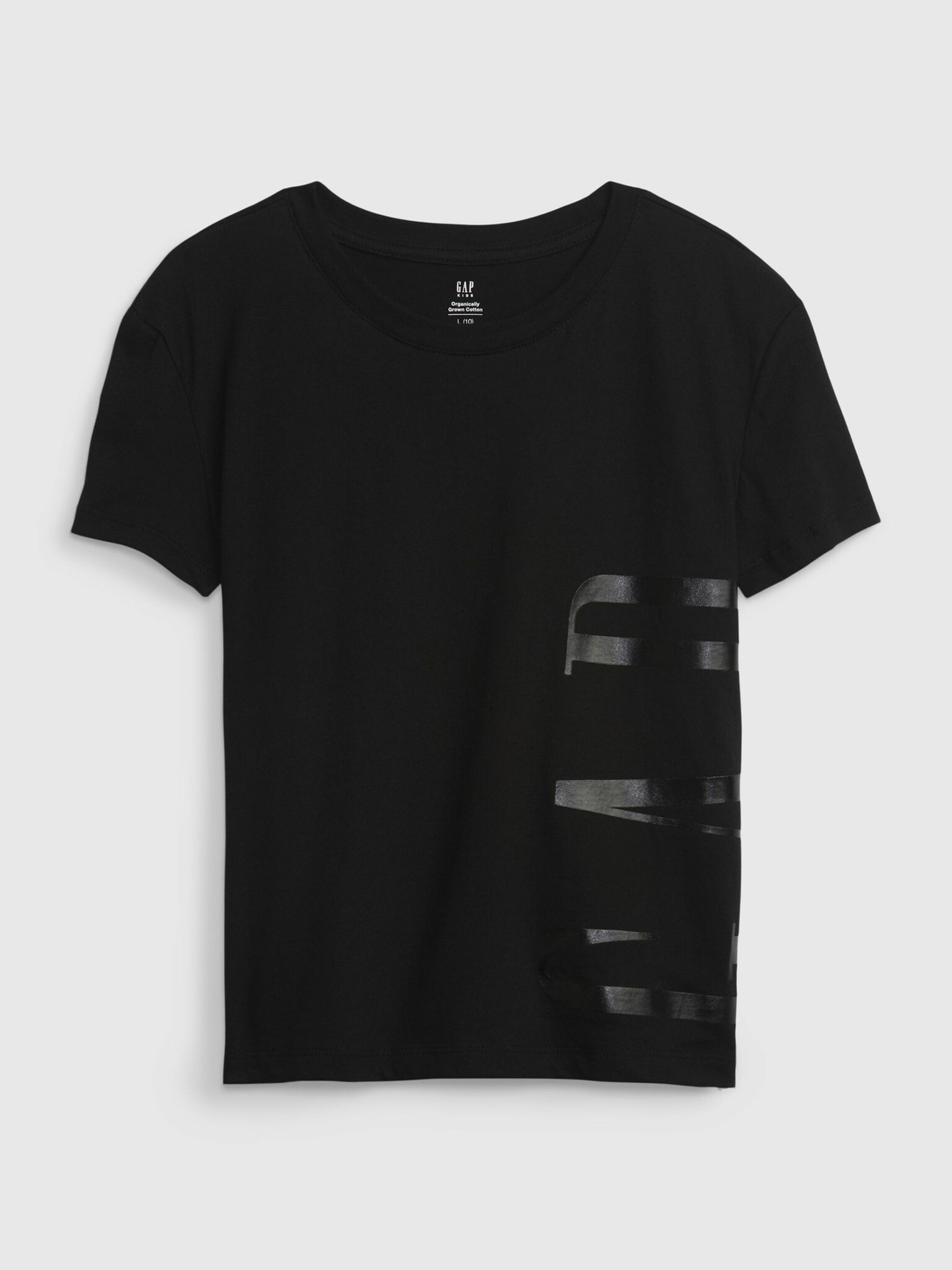 GAP Tricou pentru copii Negru - Pled.ro