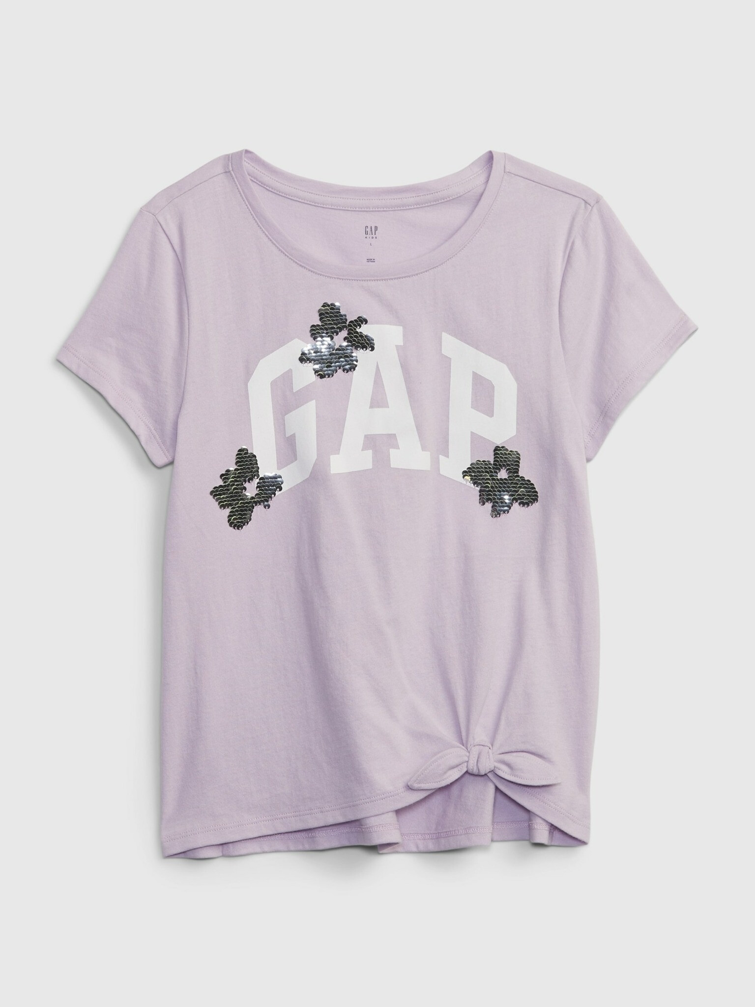 GAP Tricou pentru copii Violet - Pled.ro