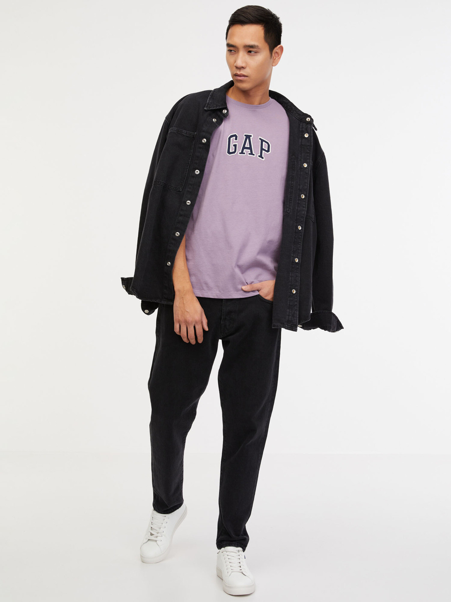 GAP Tricou Violet - Pled.ro