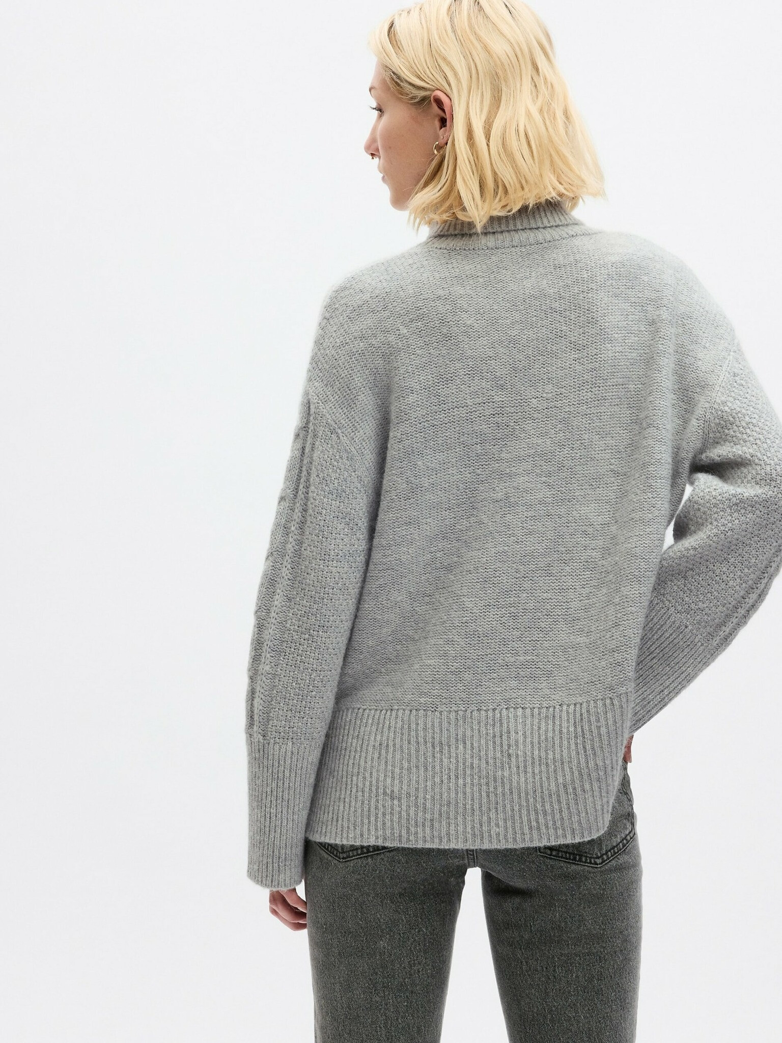 GAP Turtleneck Gri - Pled.ro