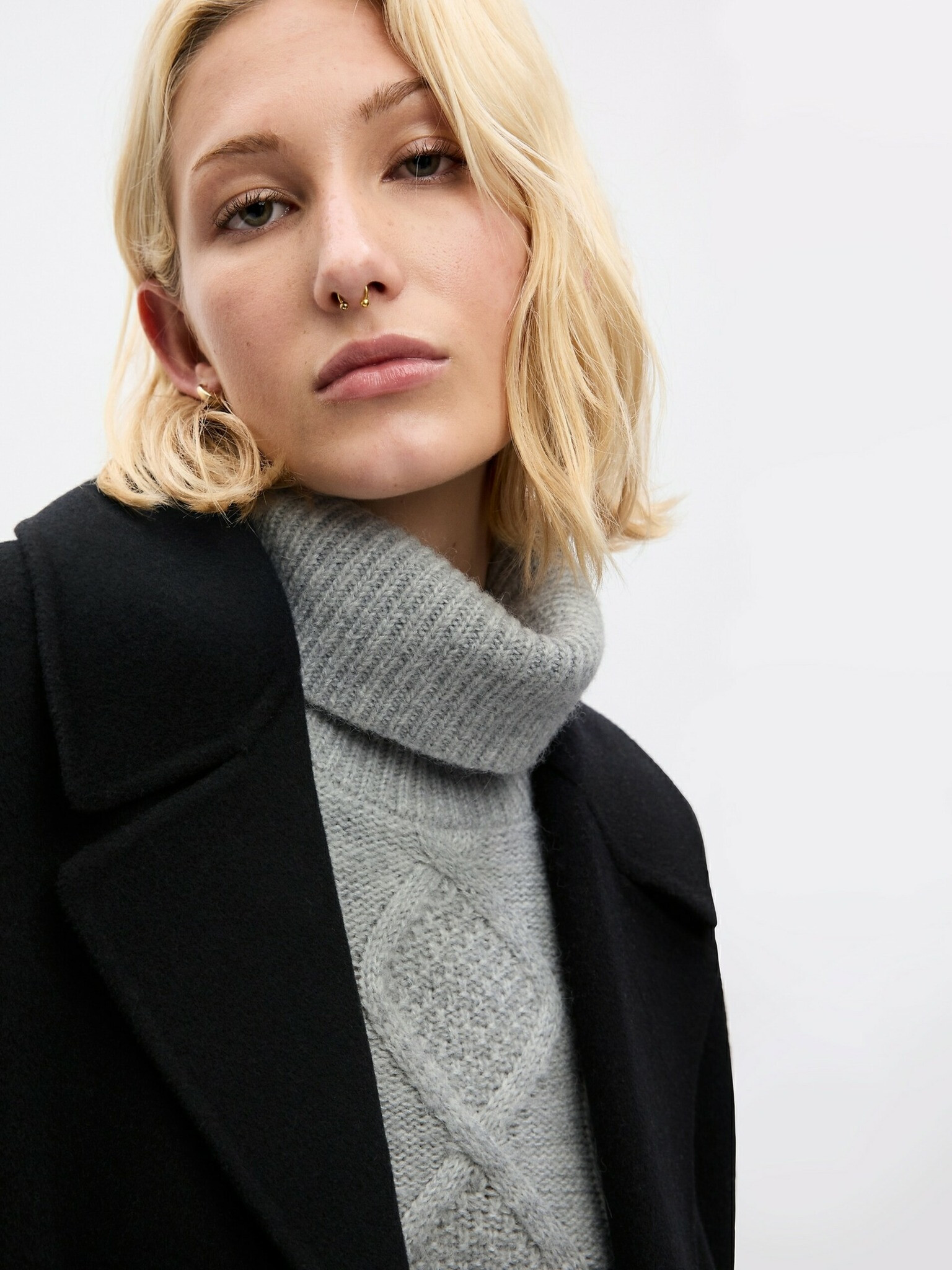 GAP Turtleneck Gri - Pled.ro