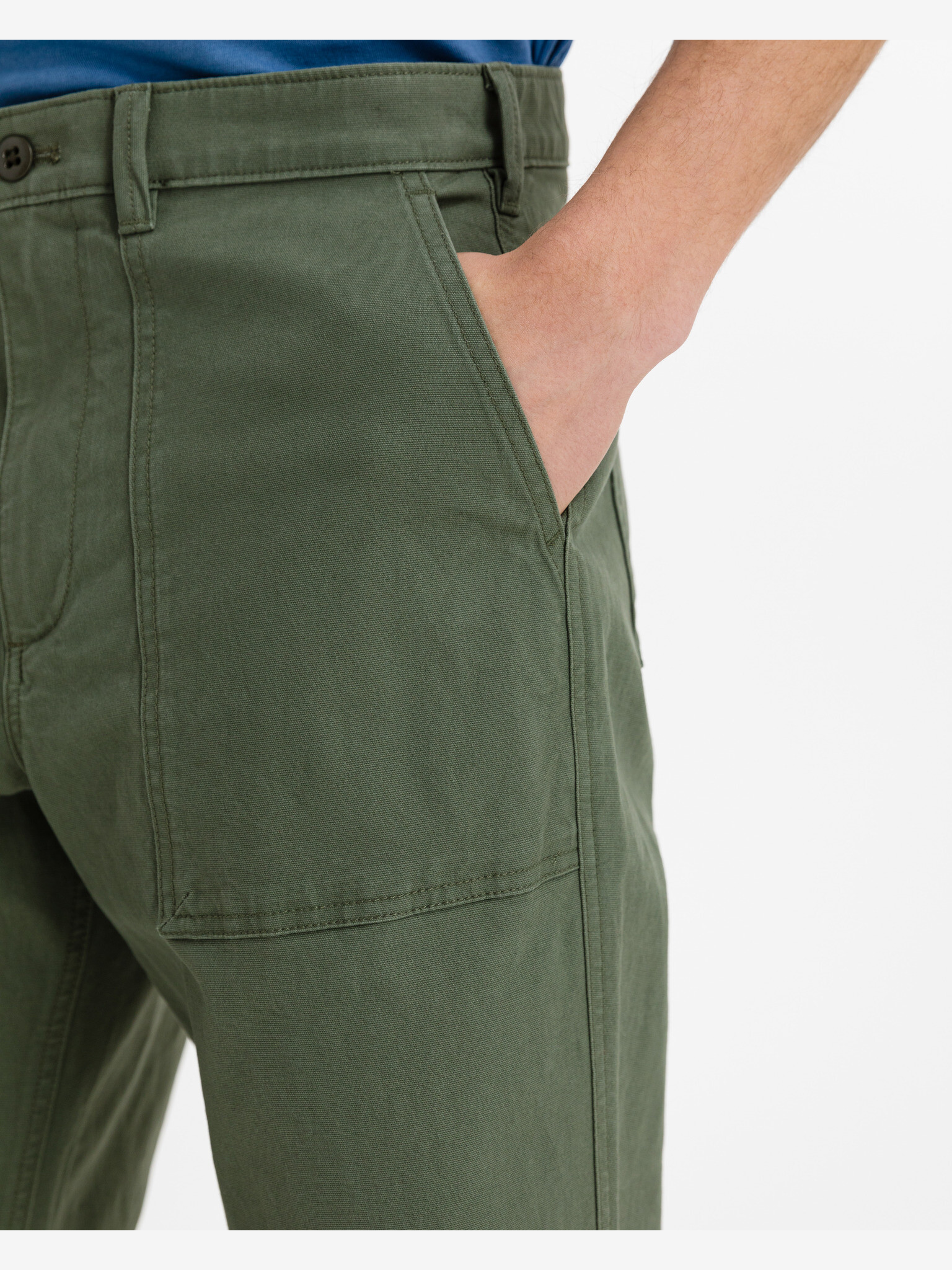 GAP Utility Pantaloni Verde - Pled.ro