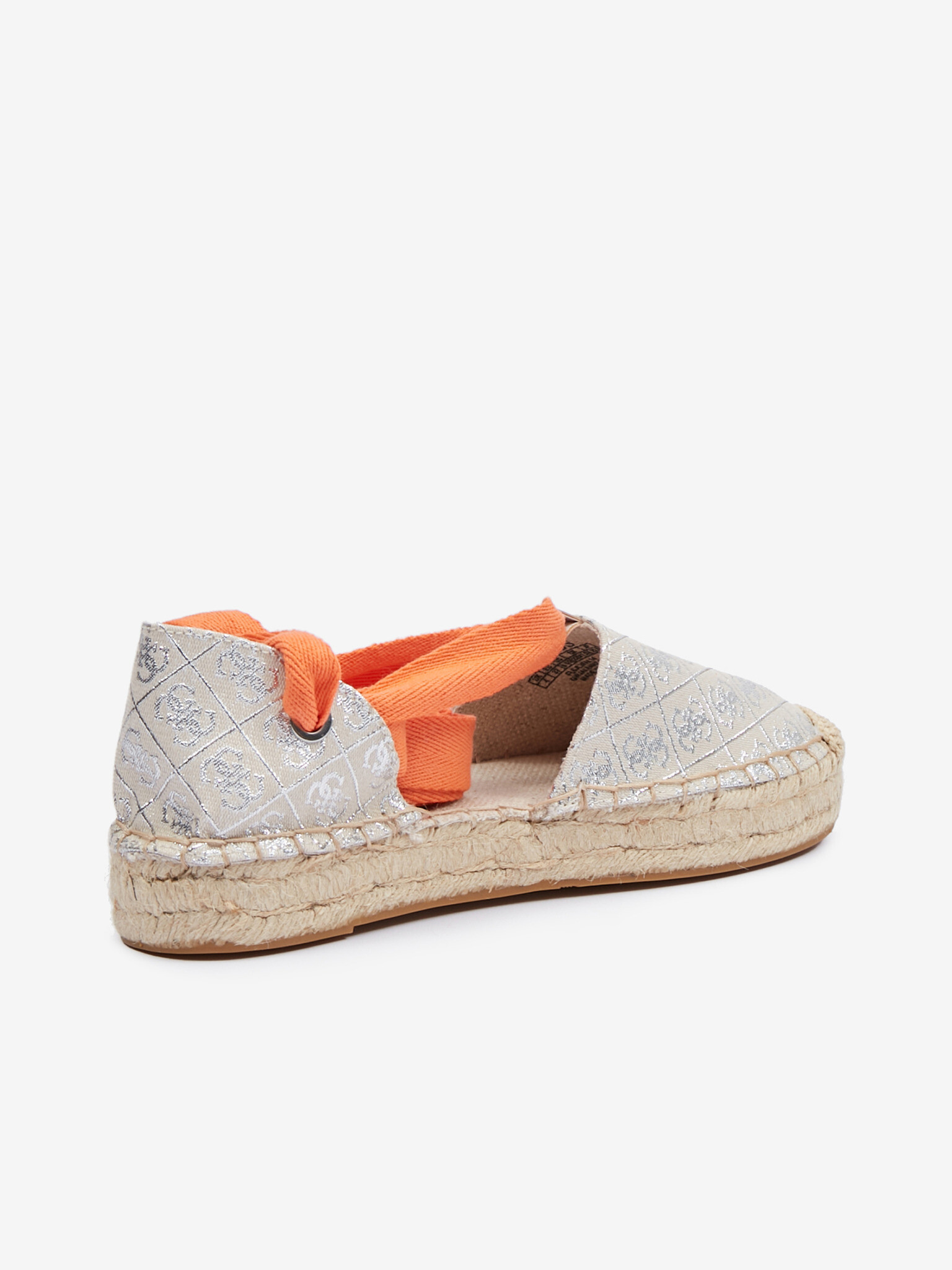 Guess Jalene 3 Espadrile Argintiu - Pled.ro