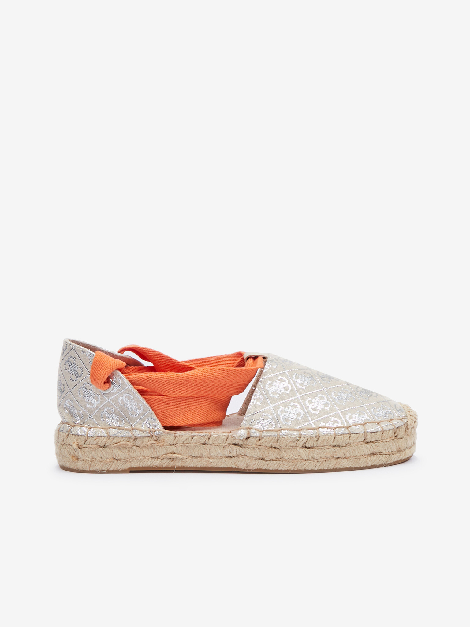 Guess Jalene 3 Espadrile Argintiu - Pled.ro