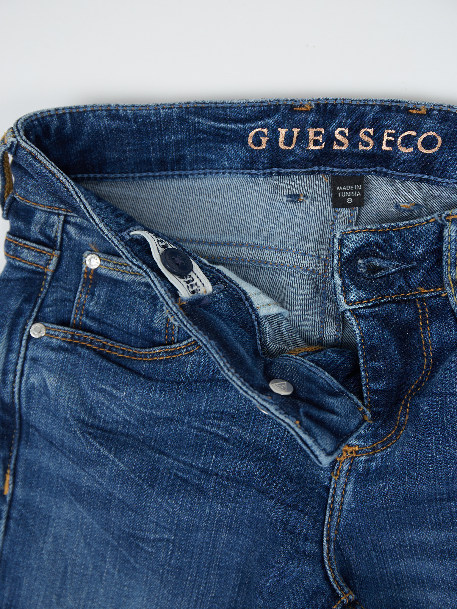 Guess Jeans pentru copii Albastru - Pled.ro