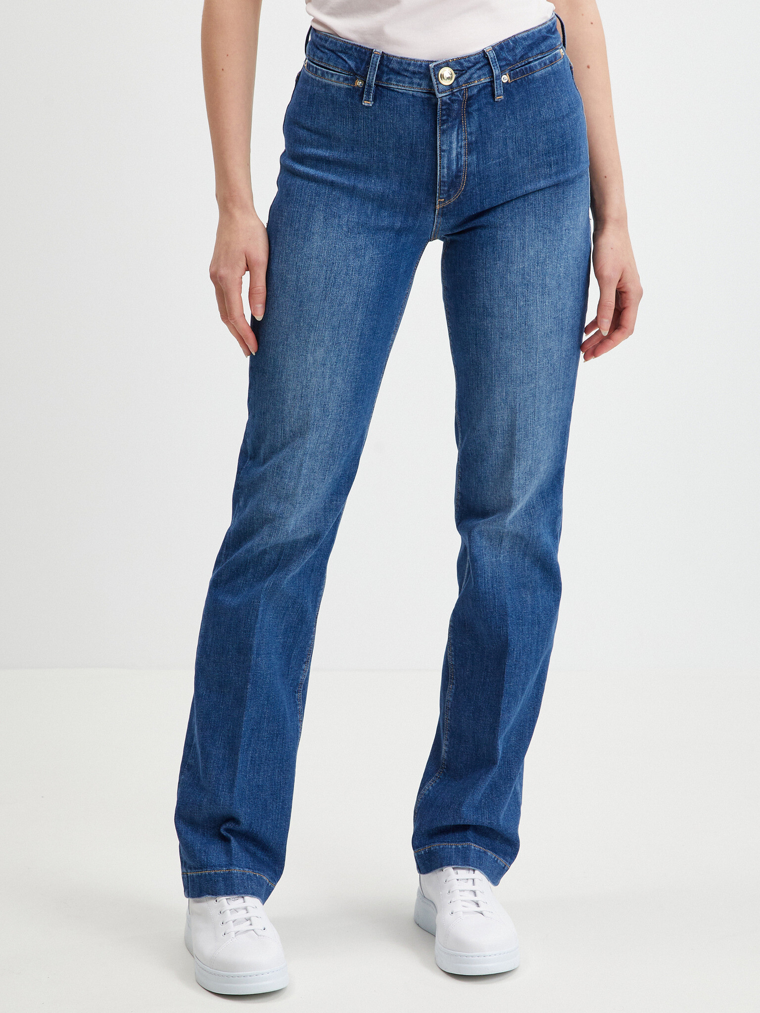 Guess Sexy Straight Marina Jeans Albastru - Pled.ro