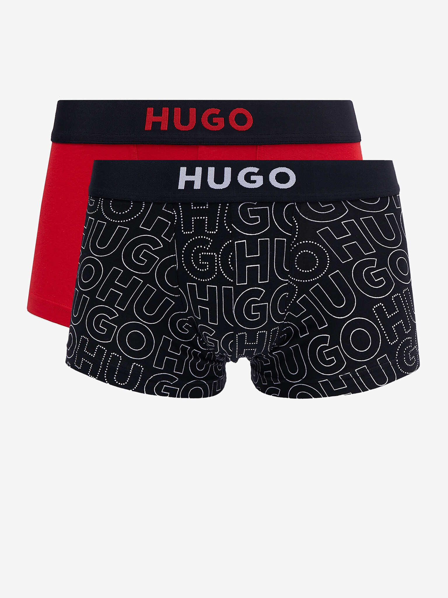 HUGO Boxeri 2 buc Negru - Pled.ro