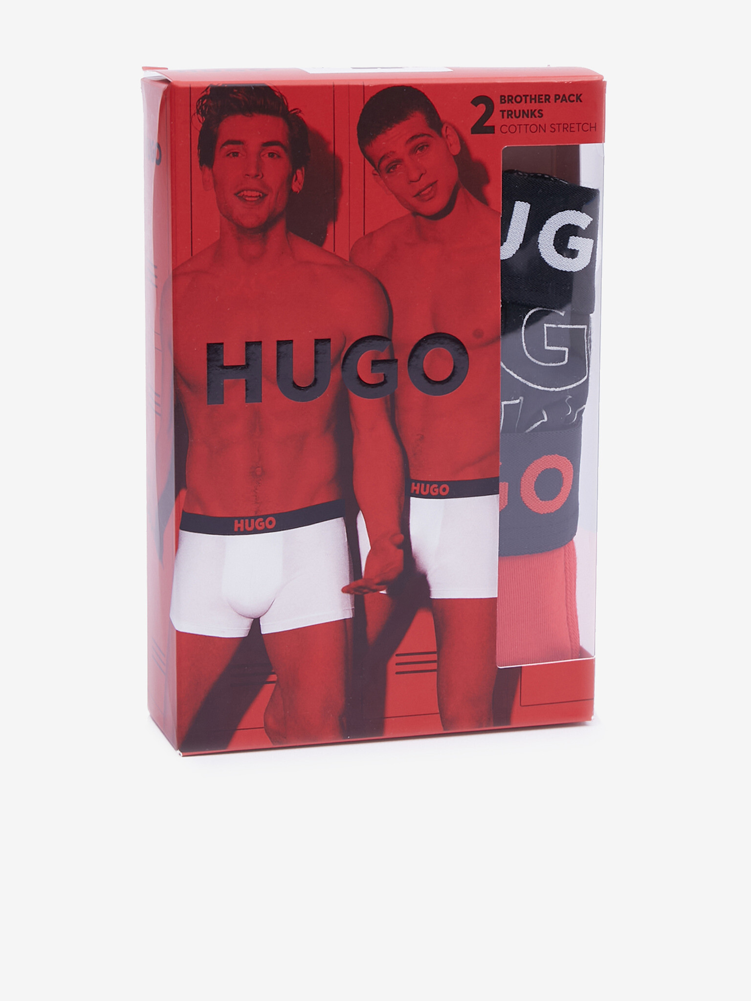 HUGO Boxeri 2 buc Negru - Pled.ro