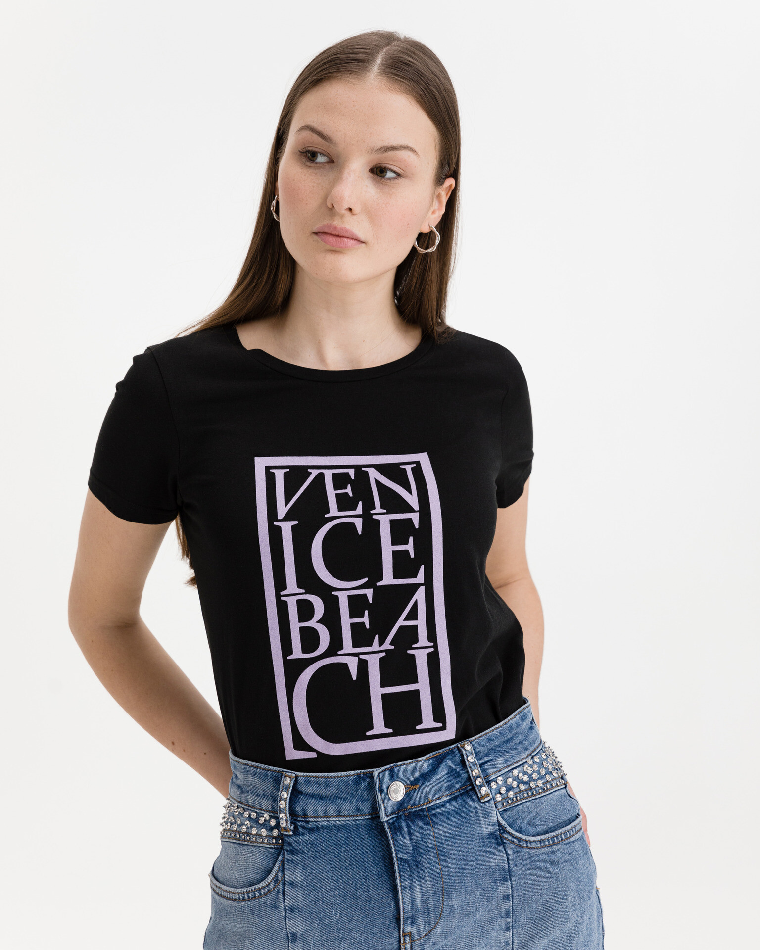 ICHI Camino Tricou Negru - Pled.ro