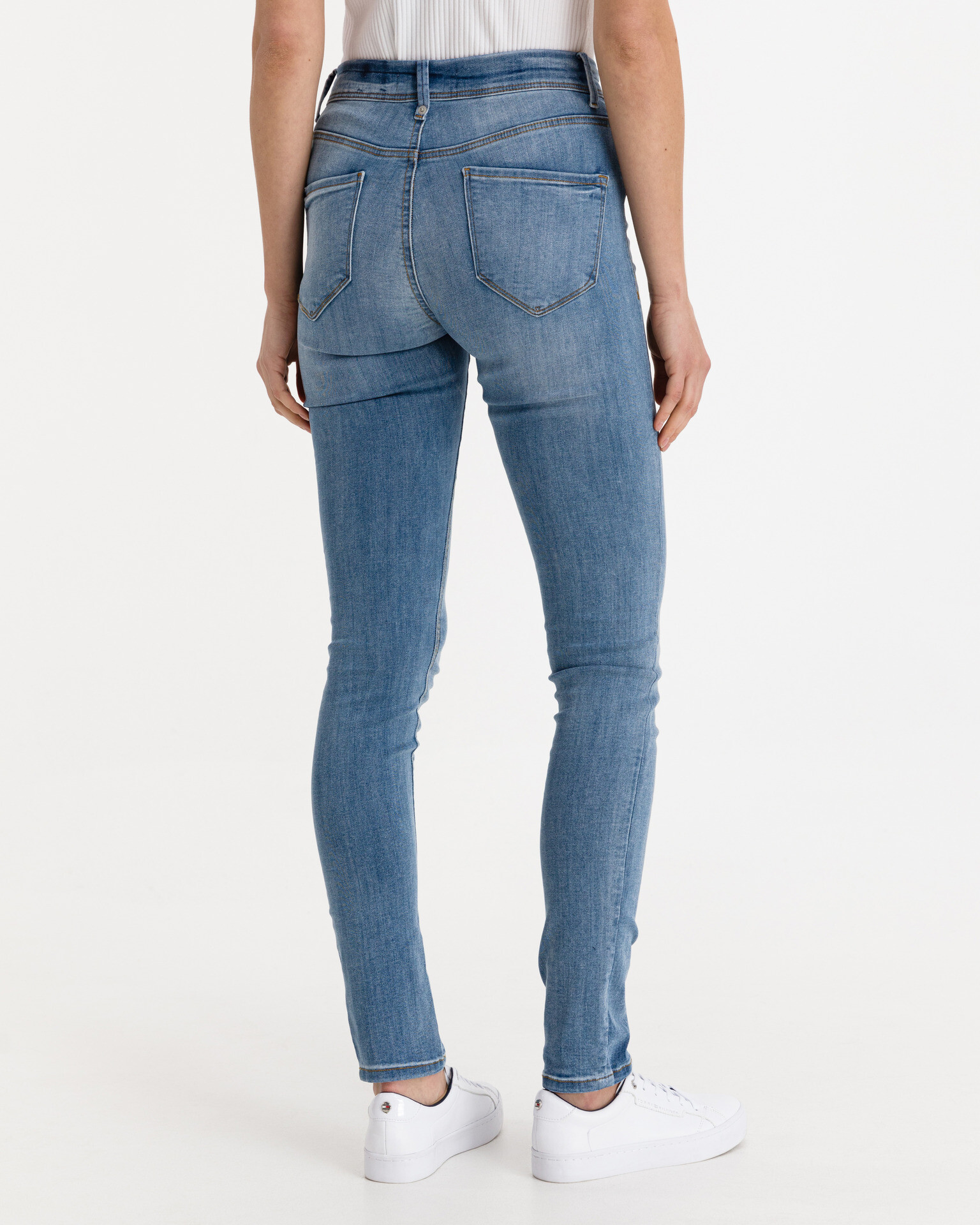 ICHI Erin Jeans Albastru - Pled.ro