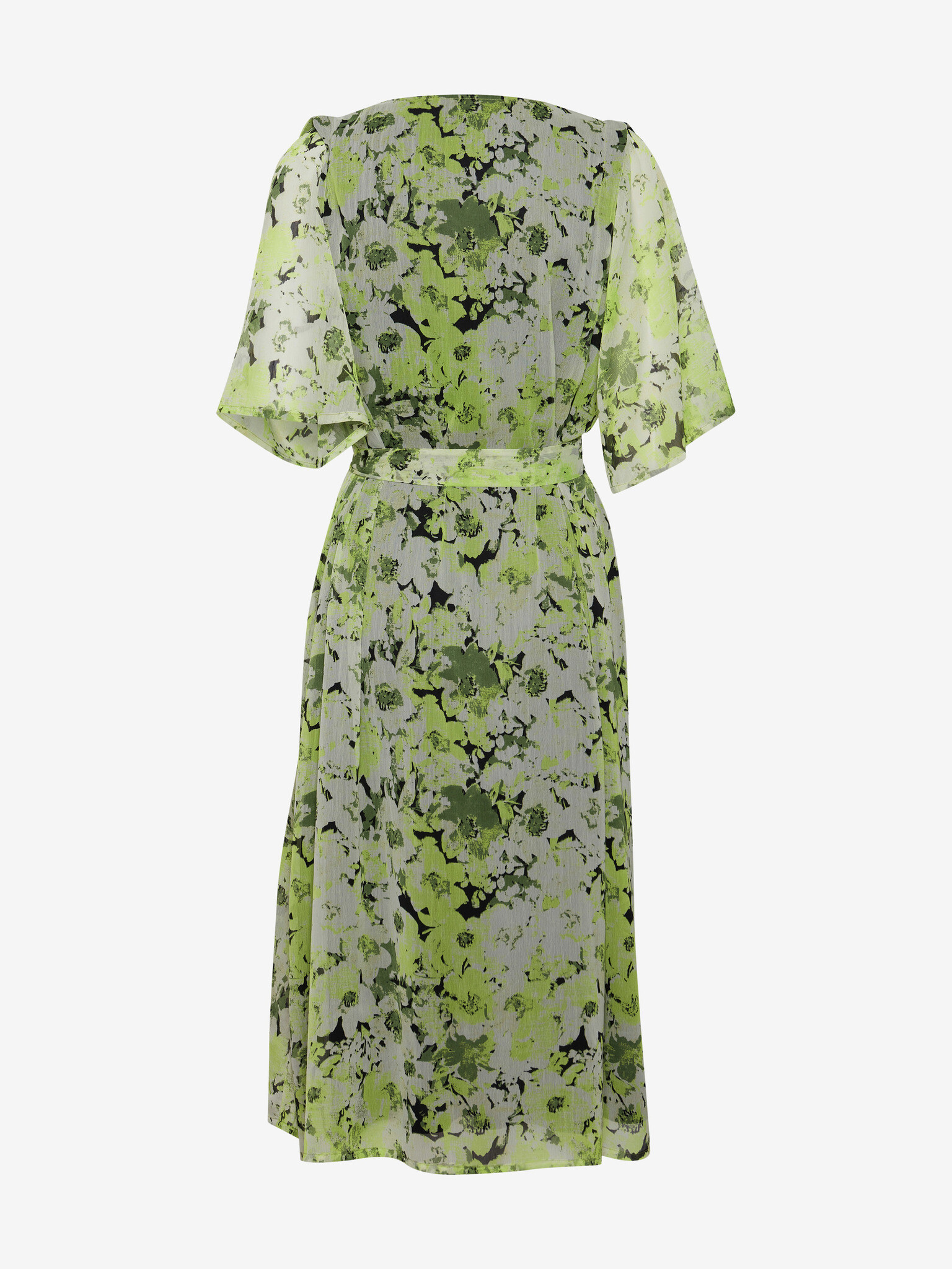 ICHI Rochie Verde - Pled.ro