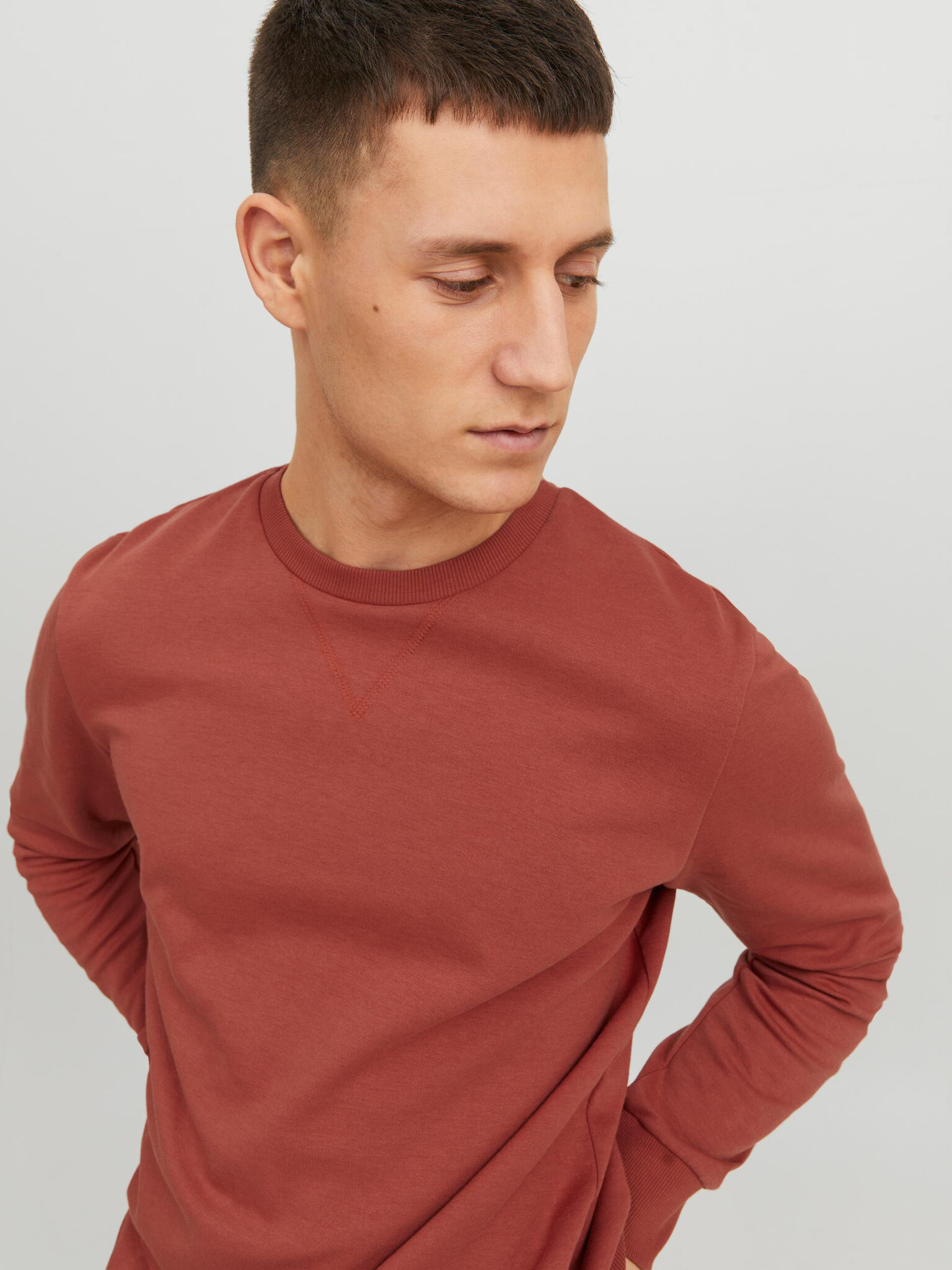 Jack & Jones Basic Hanorac Portocaliu - Pled.ro