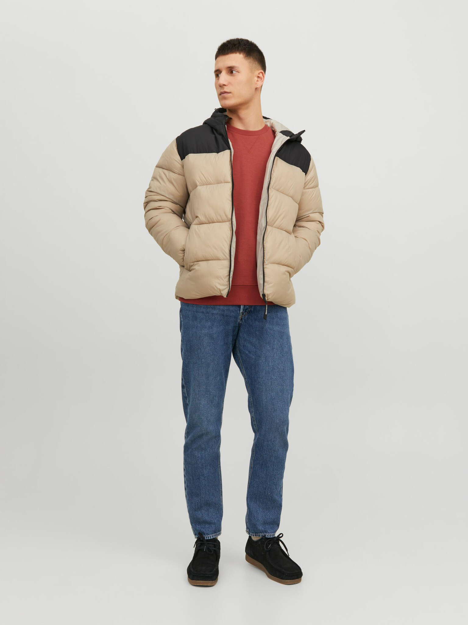 Jack & Jones Basic Hanorac Portocaliu - Pled.ro