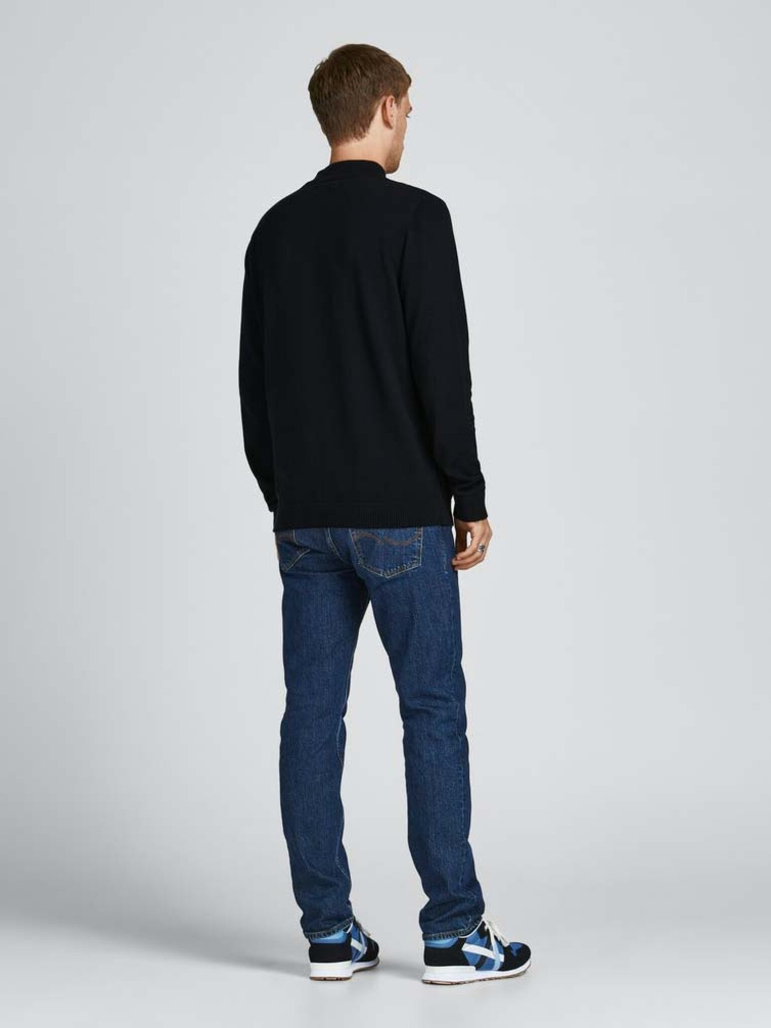 Jack & Jones Basic Pulover Negru - Pled.ro