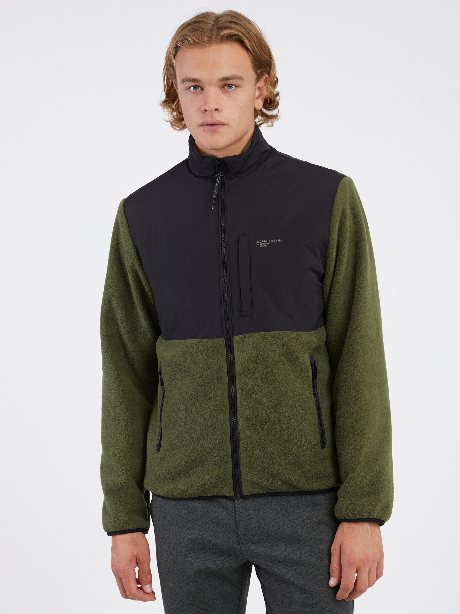 Jack & Jones Blake Jachetă Verde - Pled.ro