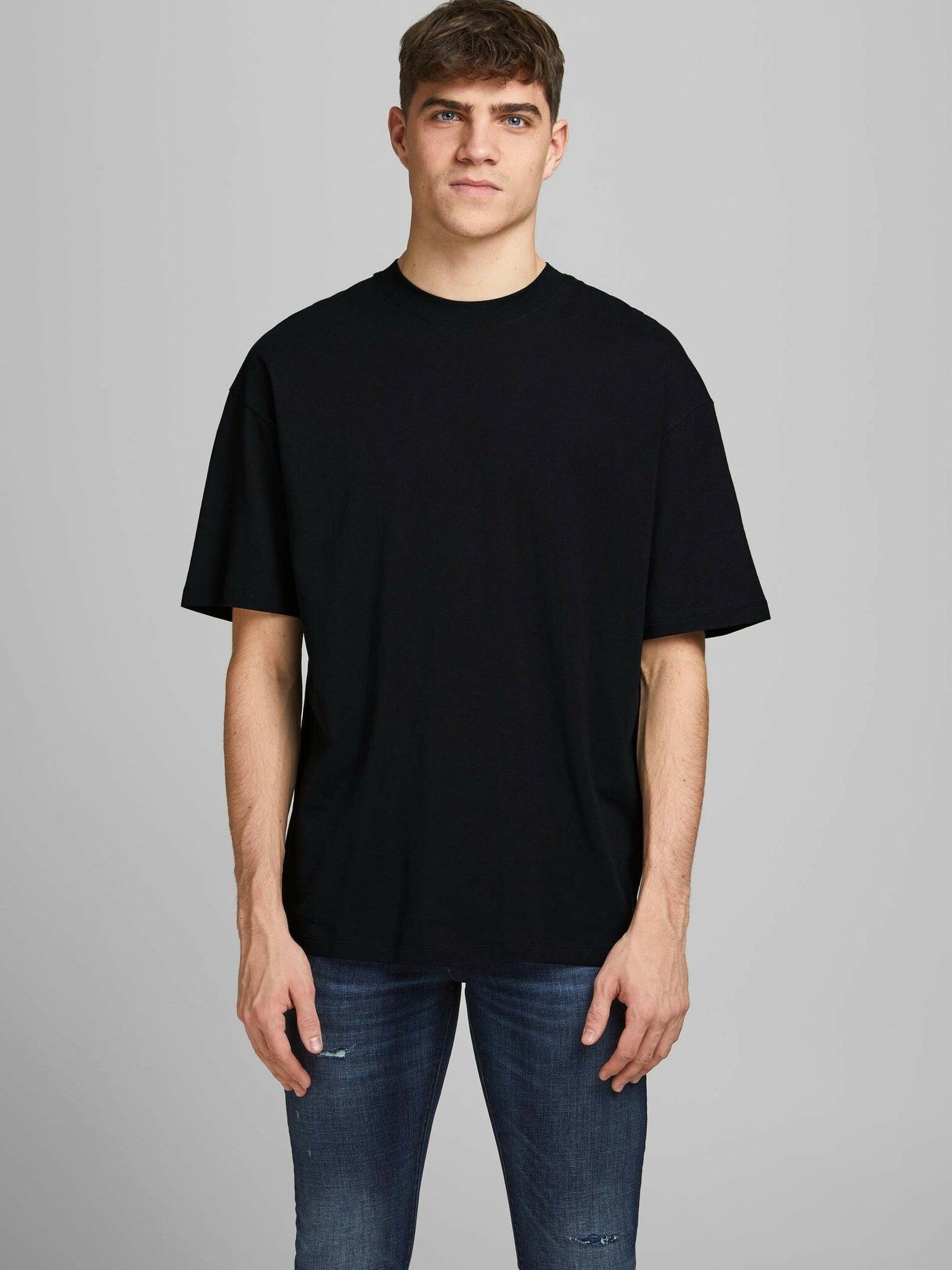 Jack & Jones Brink Tee Tricou Negru - Pled.ro