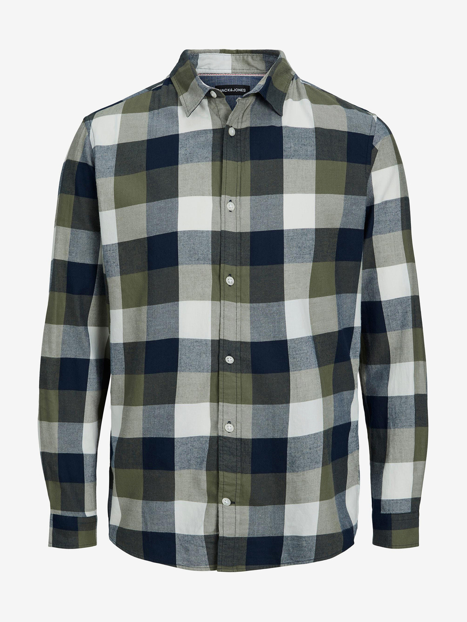 Jack & Jones Buffalo Cămașă Verde - Pled.ro