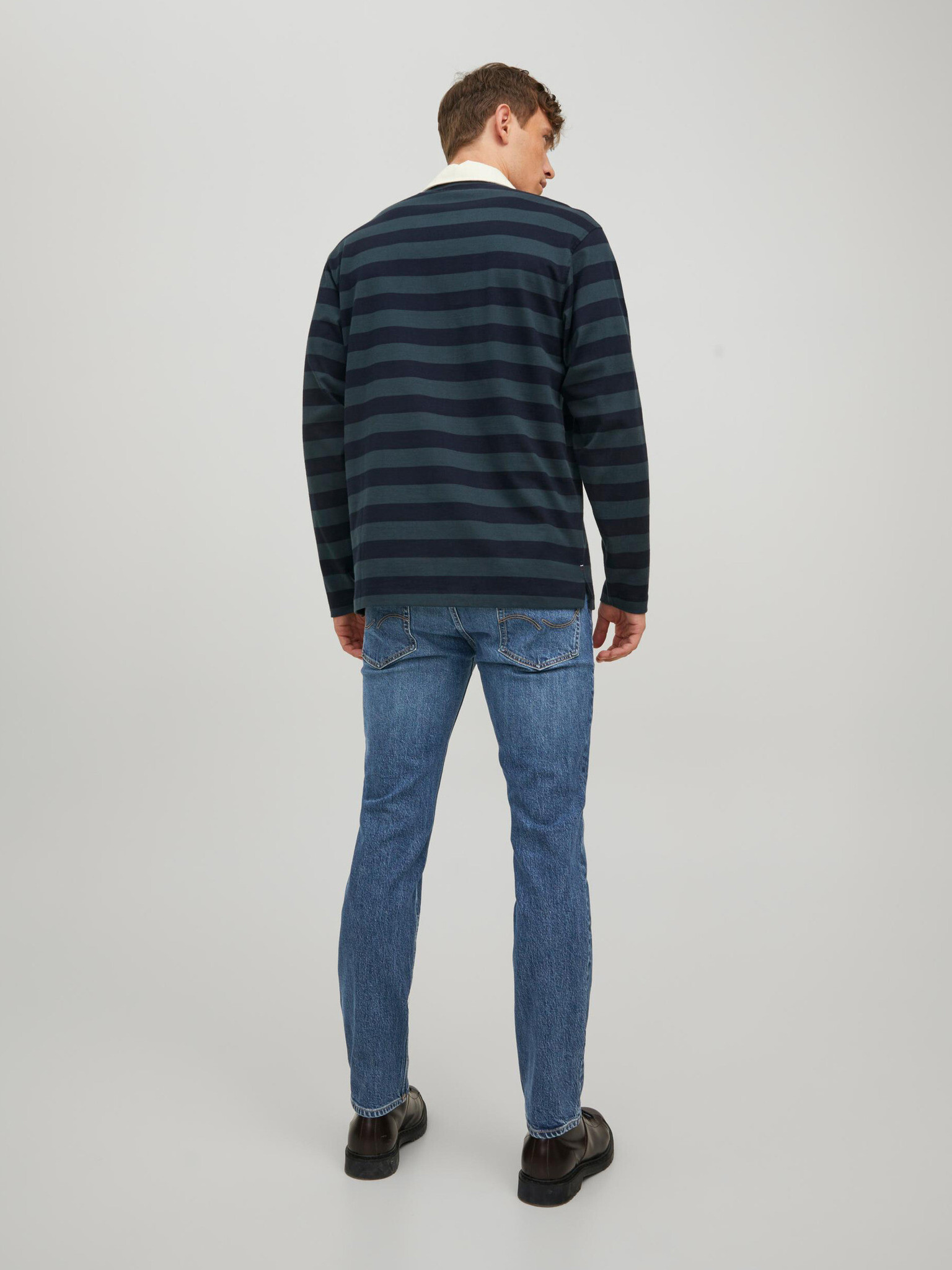 Jack & Jones Clark Jeans Albastru - Pled.ro