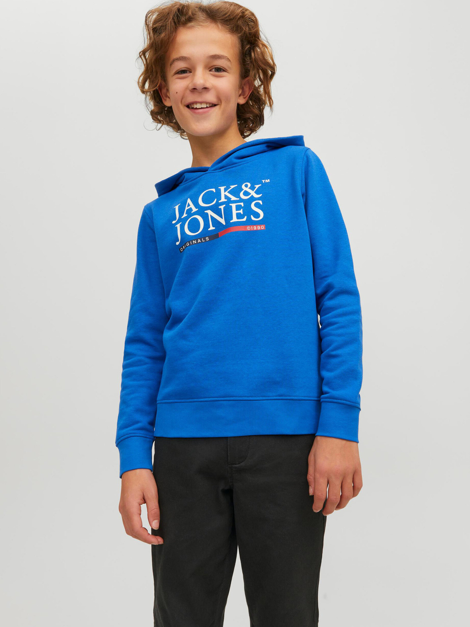 Jack & Jones Cody Hanorac pentru copii Albastru - Pled.ro