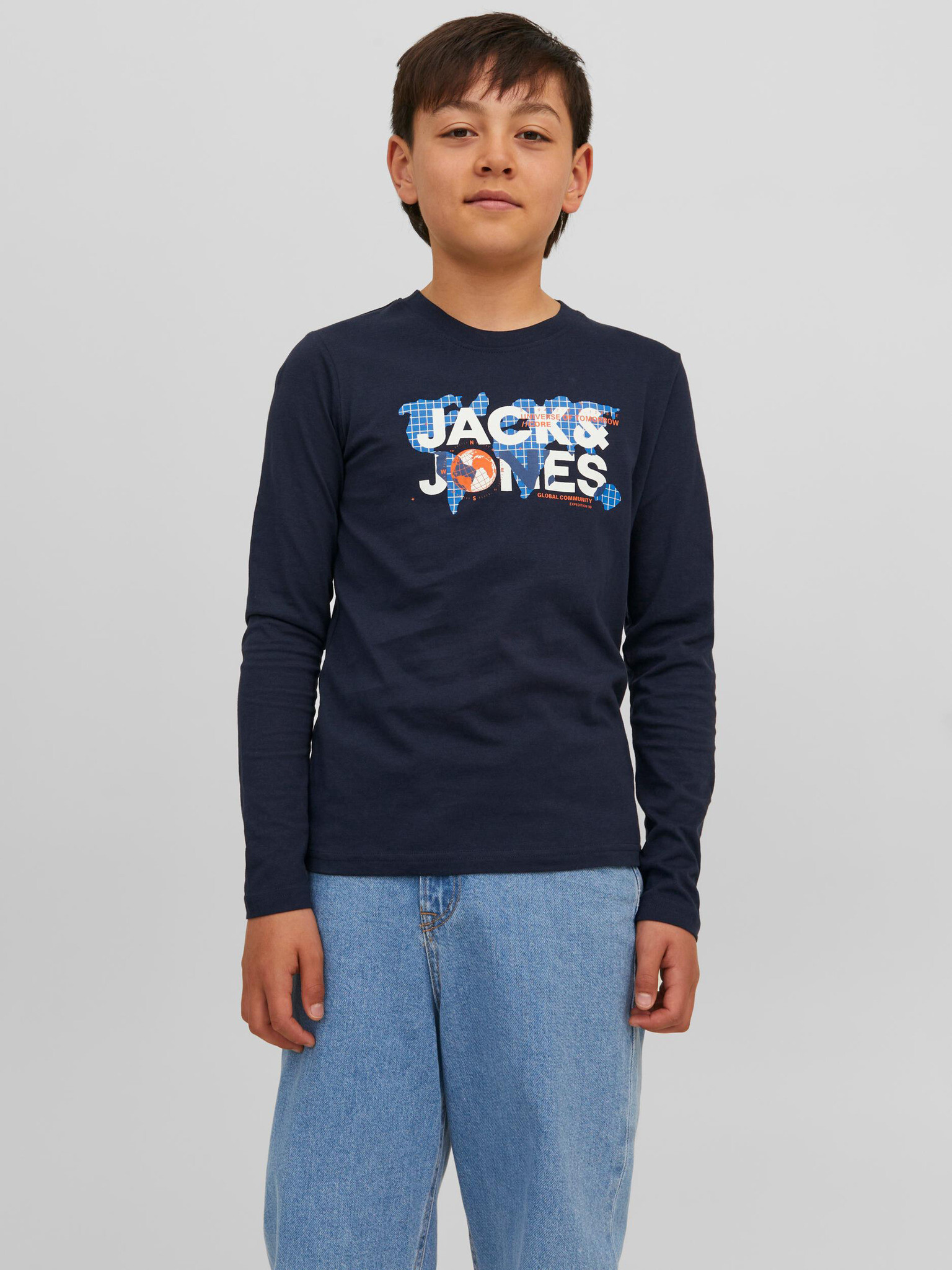 Jack & Jones Dust Tricou pentru copii Albastru - Pled.ro