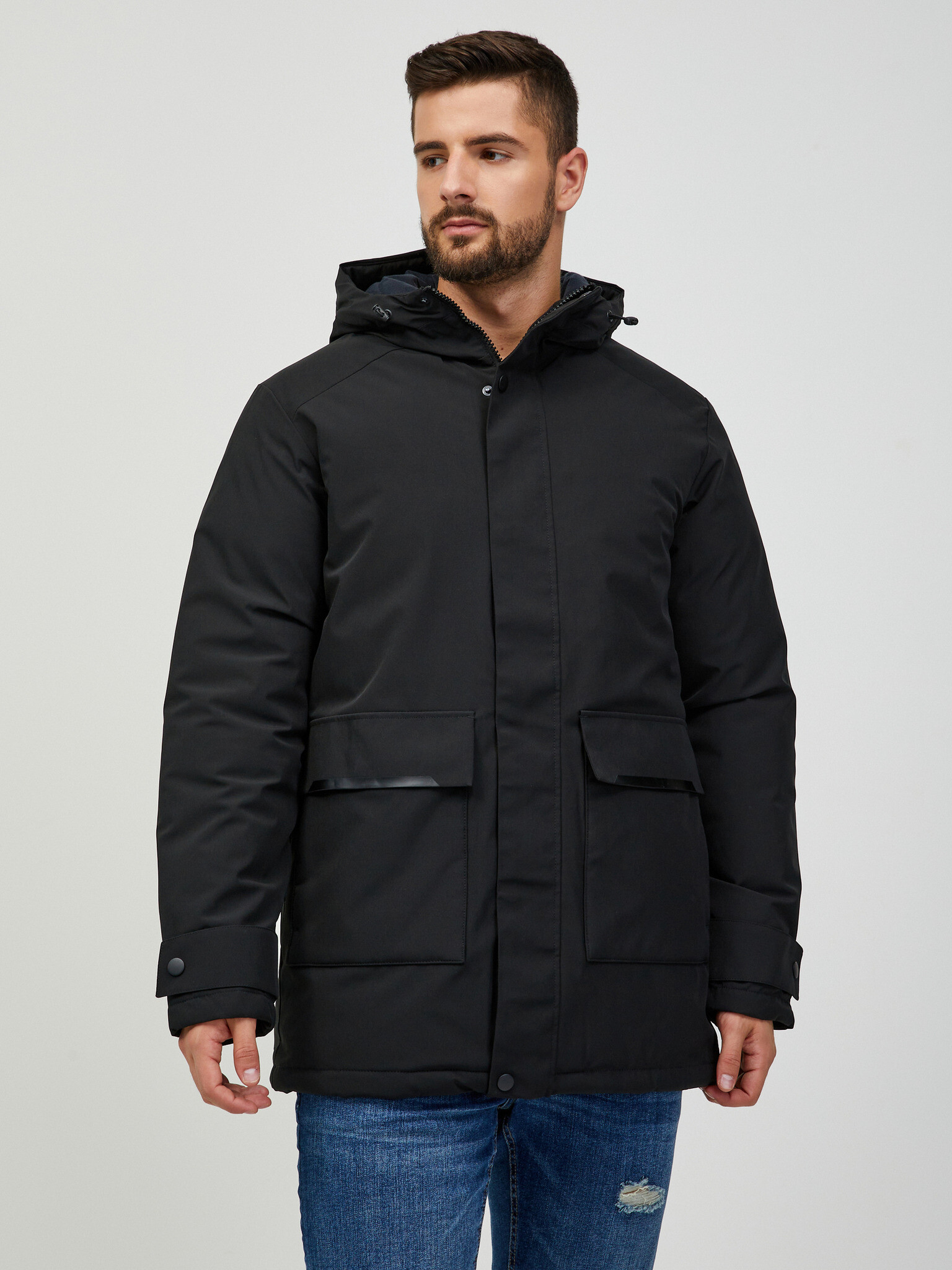 Jack & Jones Etiko Jacheta Negru - Pled.ro