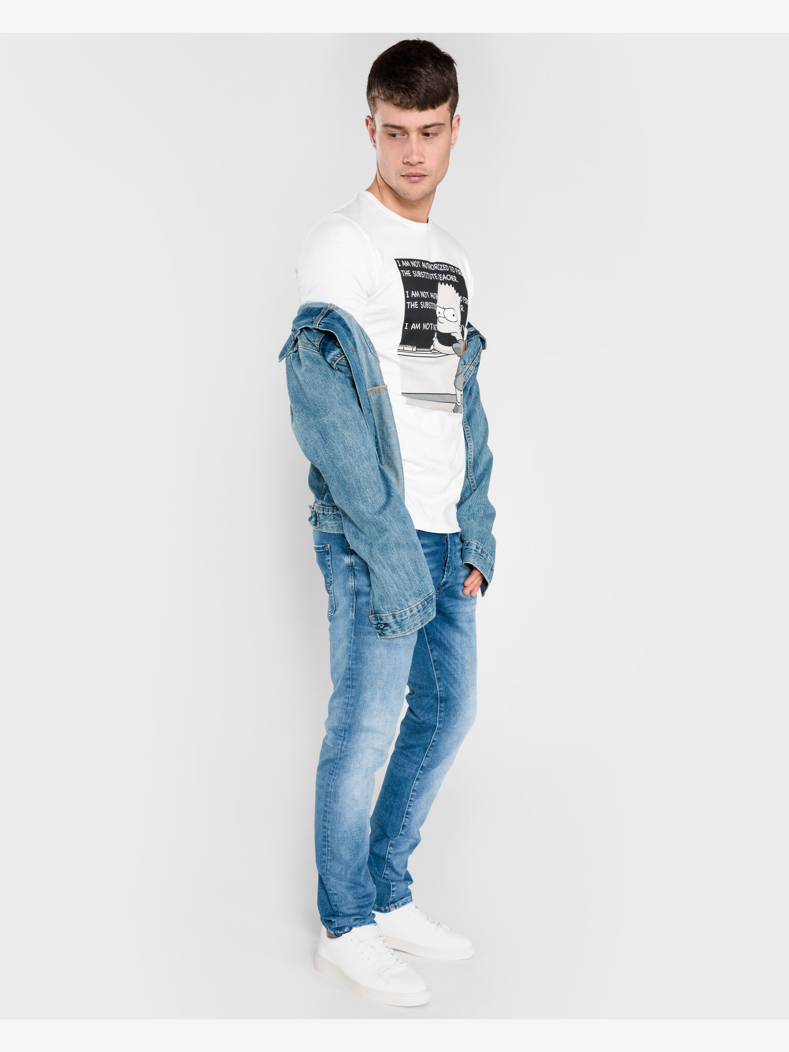 Jack & Jones Glenn Icon Jeans Albastru - Pled.ro