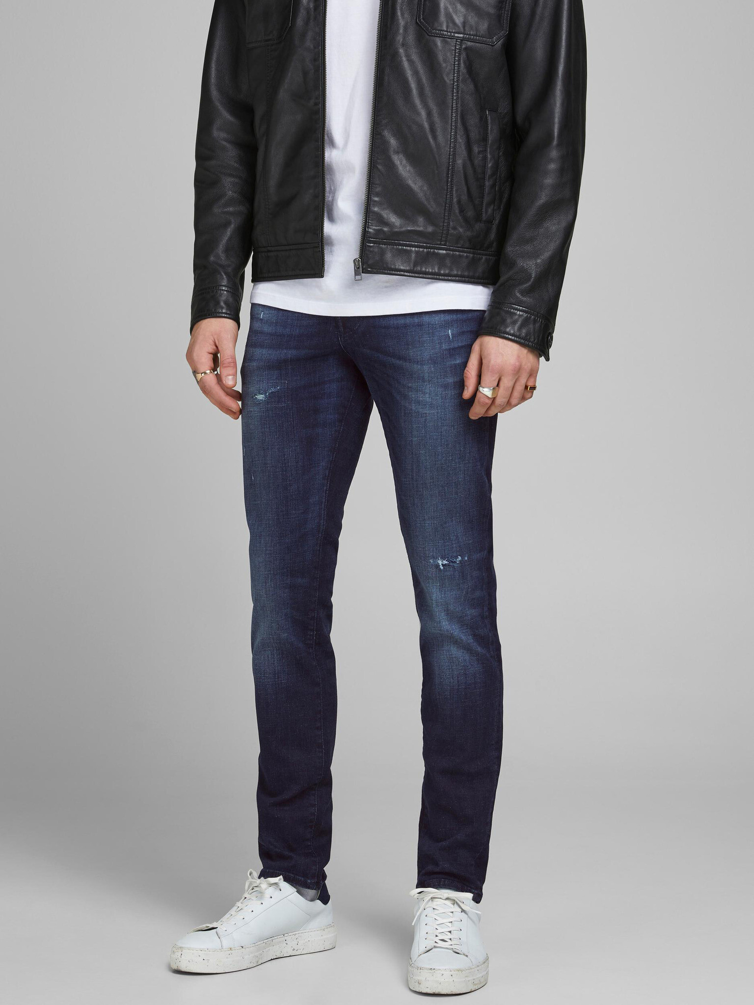 Jack & Jones Glenn Jeans Albastru - Pled.ro