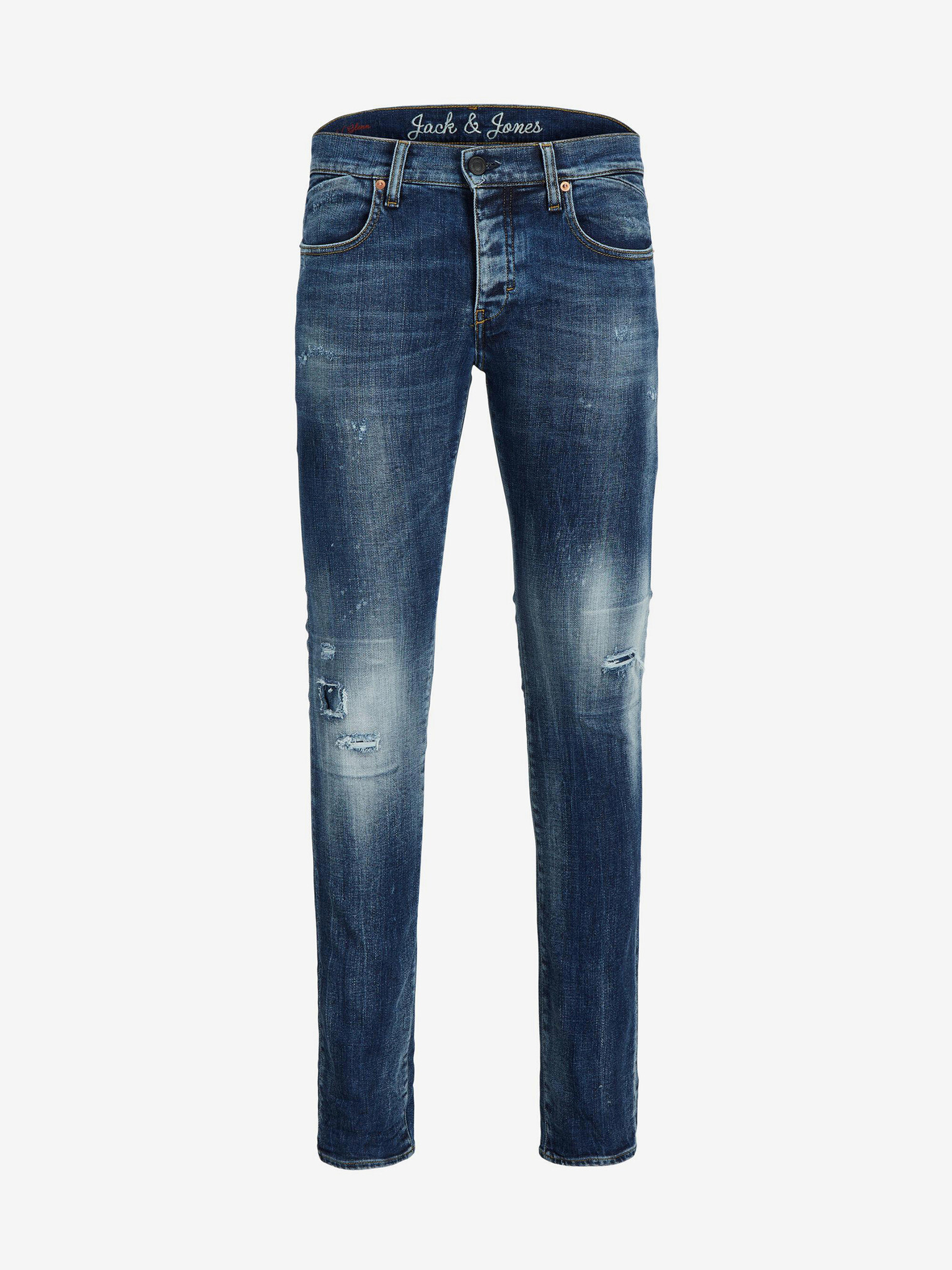 Jack & Jones Glenn Jeans Albastru - Pled.ro