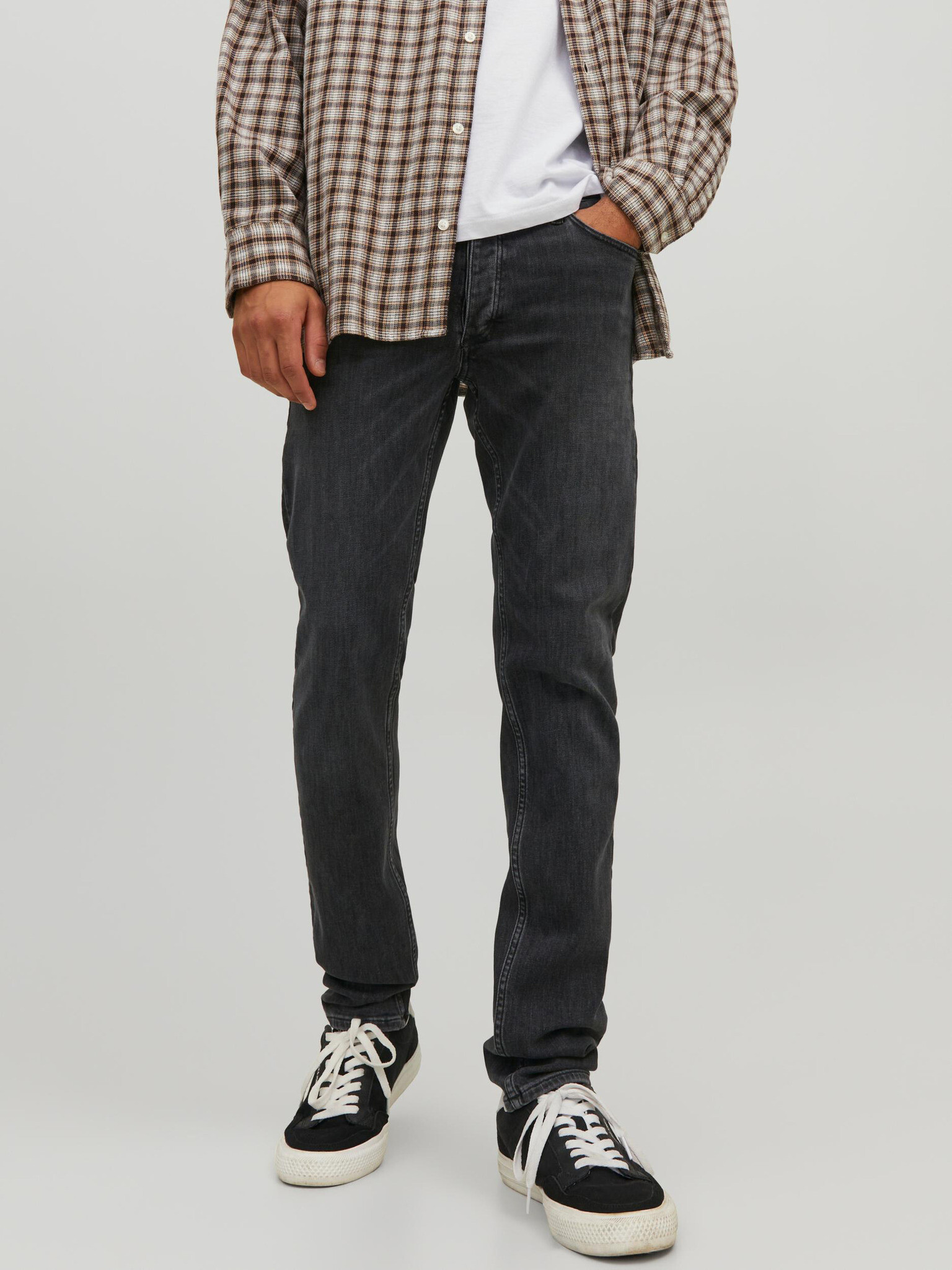 Jack & Jones Glenn Jeans Negru - Pled.ro