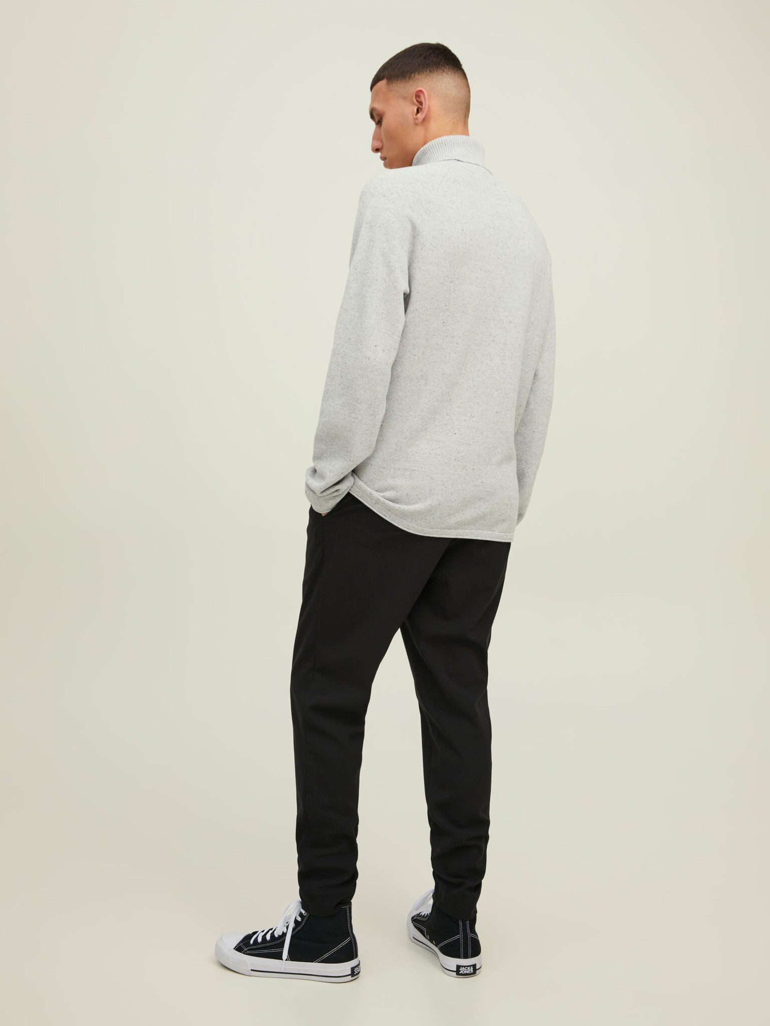 Jack & Jones Hill Turtleneck Gri - Pled.ro