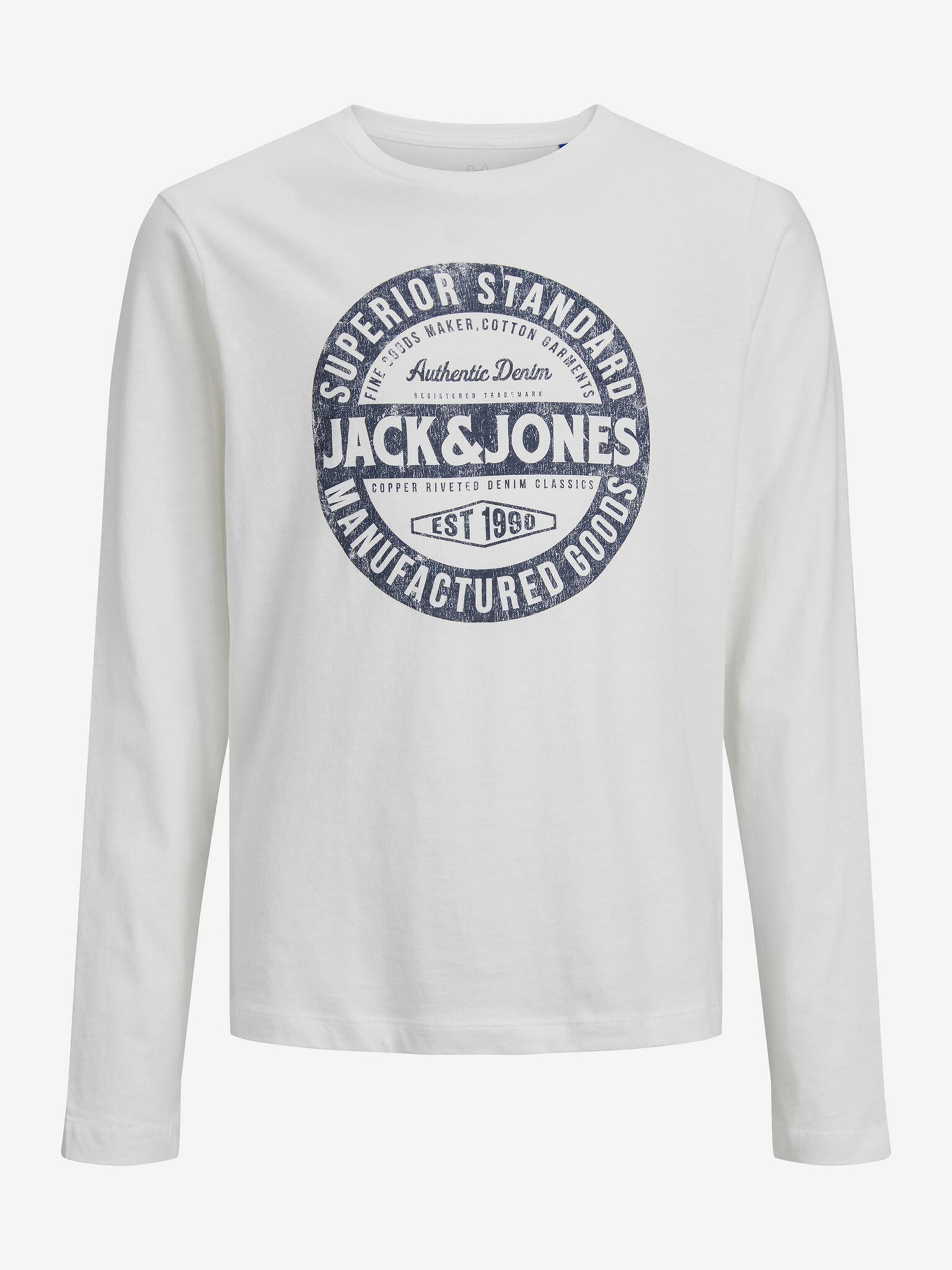 Jack & Jones Jeans Tricou pentru copii Alb - Pled.ro