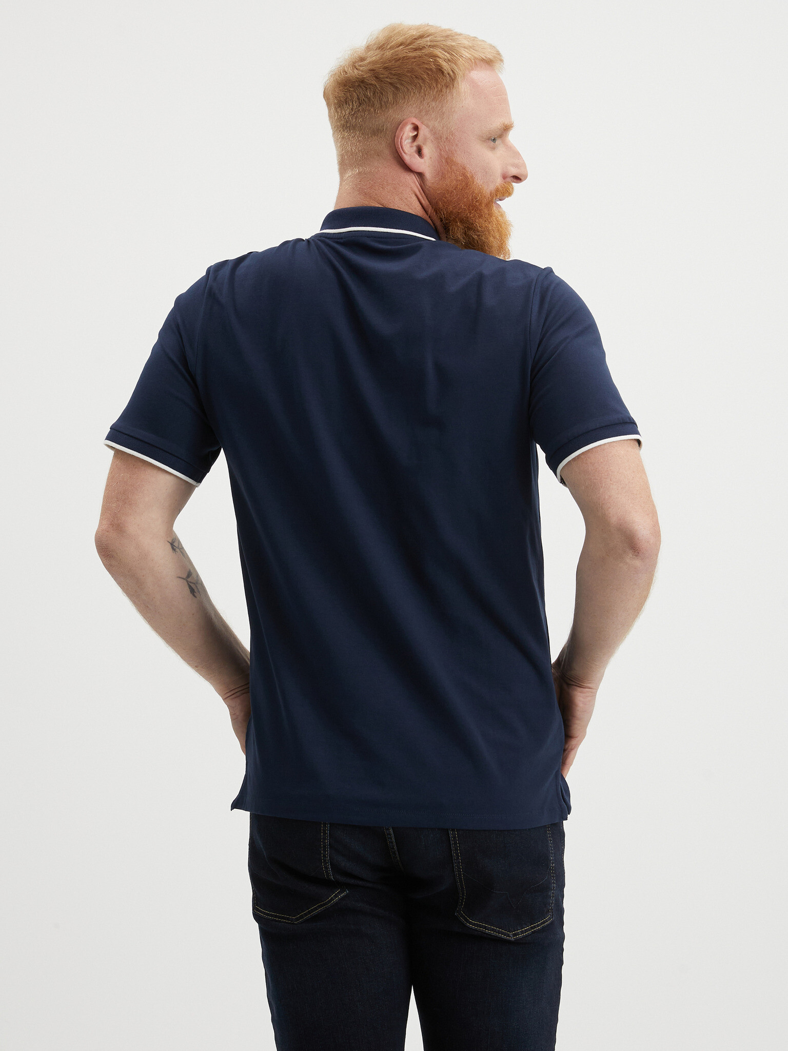 Jack & Jones Joshua Polo Tricou Albastru - Pled.ro