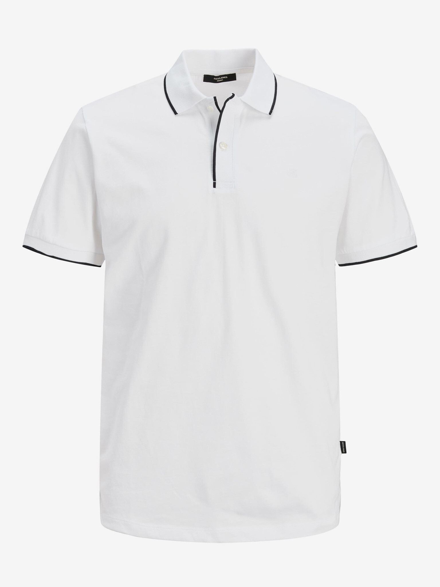 Jack & Jones La Porter Polo Tricou Alb - Pled.ro