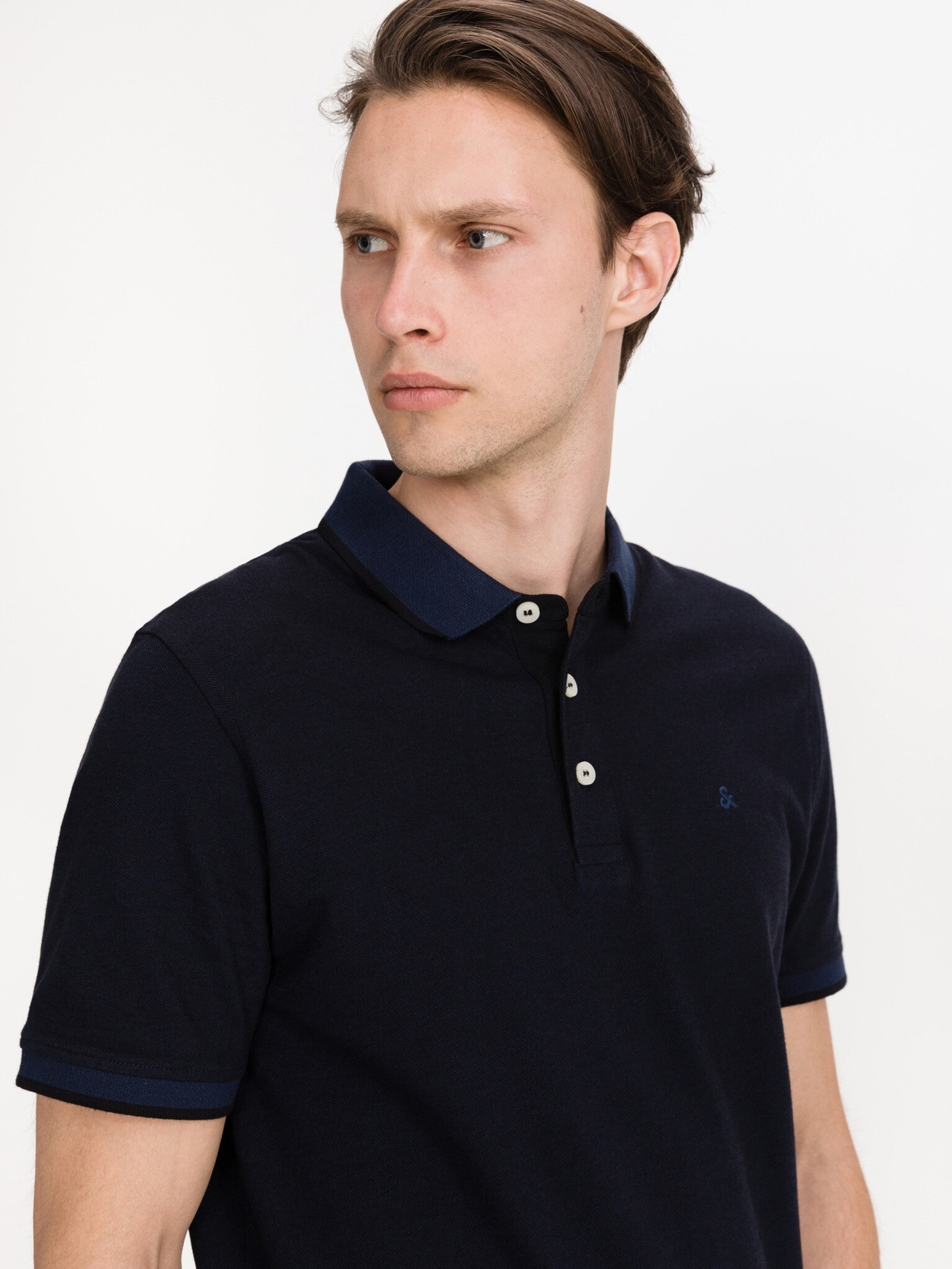 Jack & Jones Paulos Polo Tricou Albastru - Pled.ro