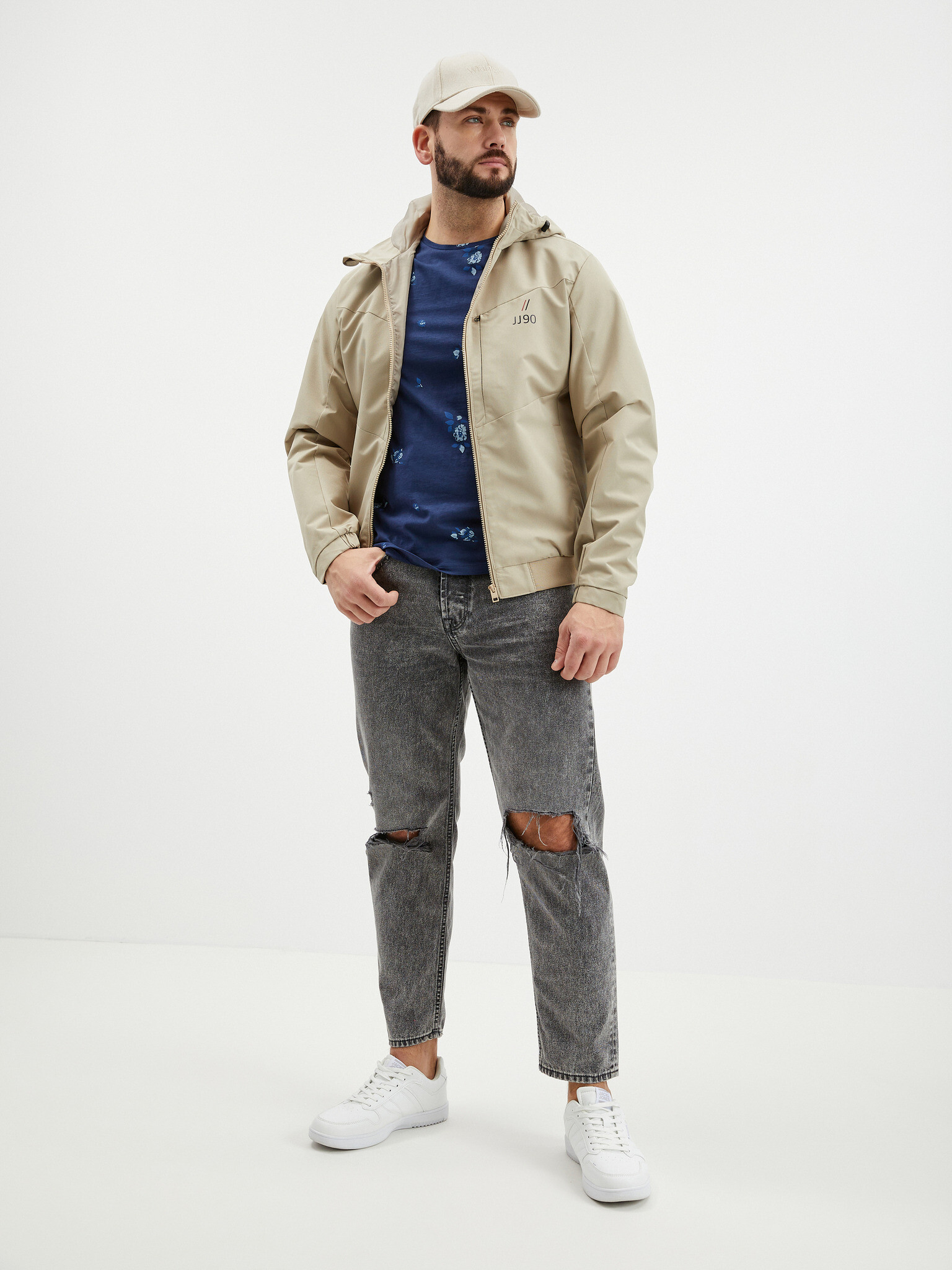 Jack & Jones Snap Jachetă Bej - Pled.ro