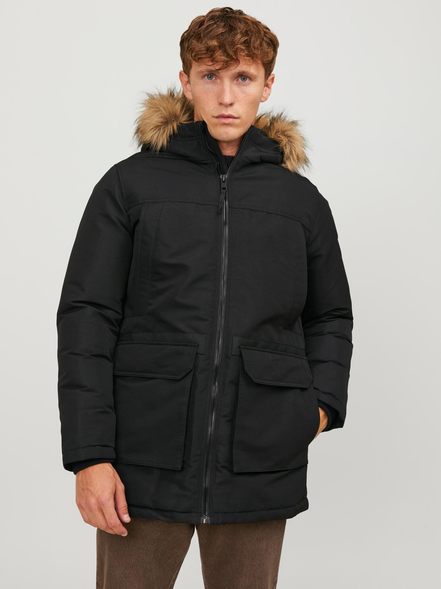 Jack & Jones Wing Jachetă Negru - Pled.ro