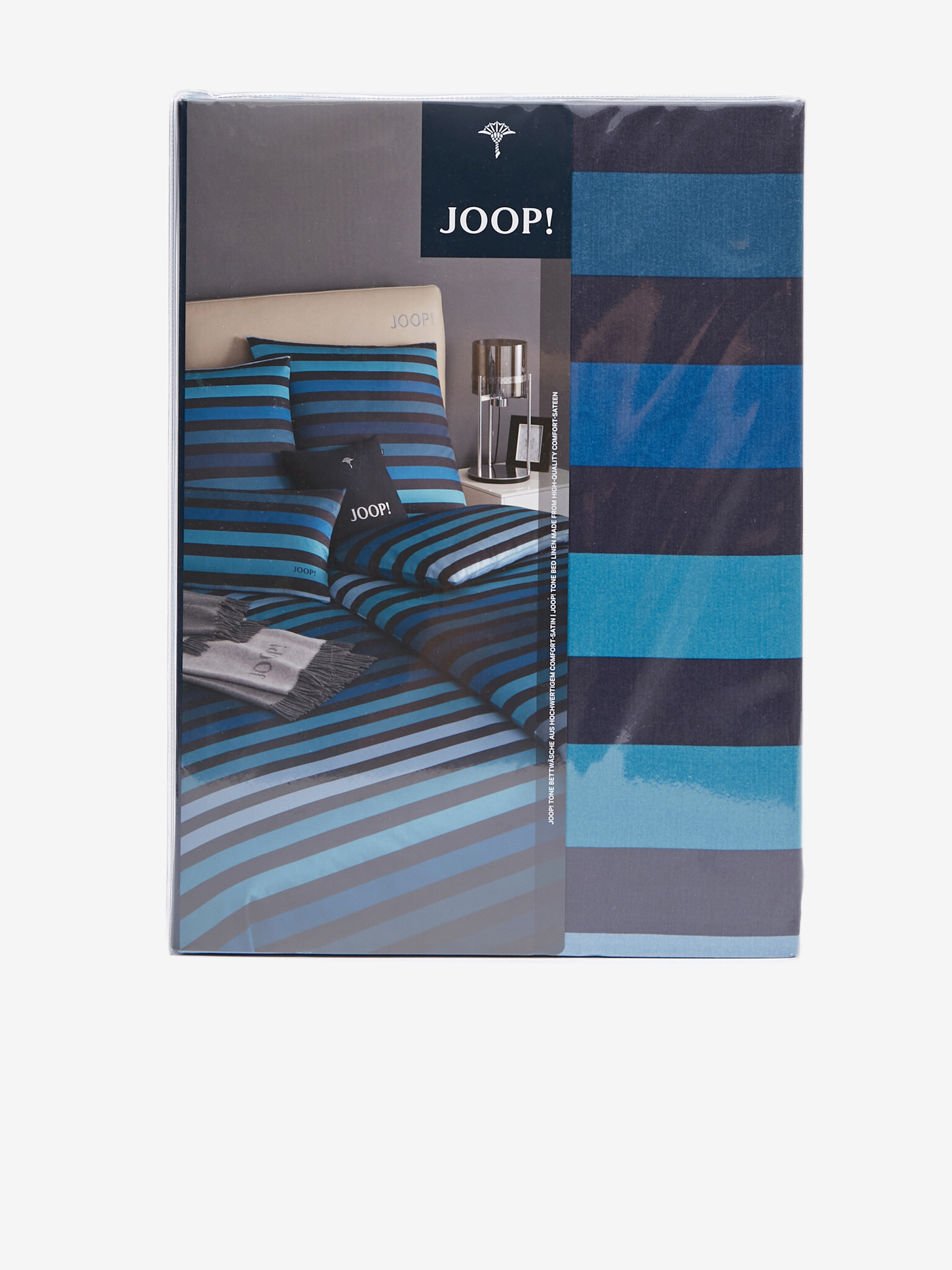 JOOP! Tone 70x90/140x200 Lenjerie pat Albastru - Pled.ro