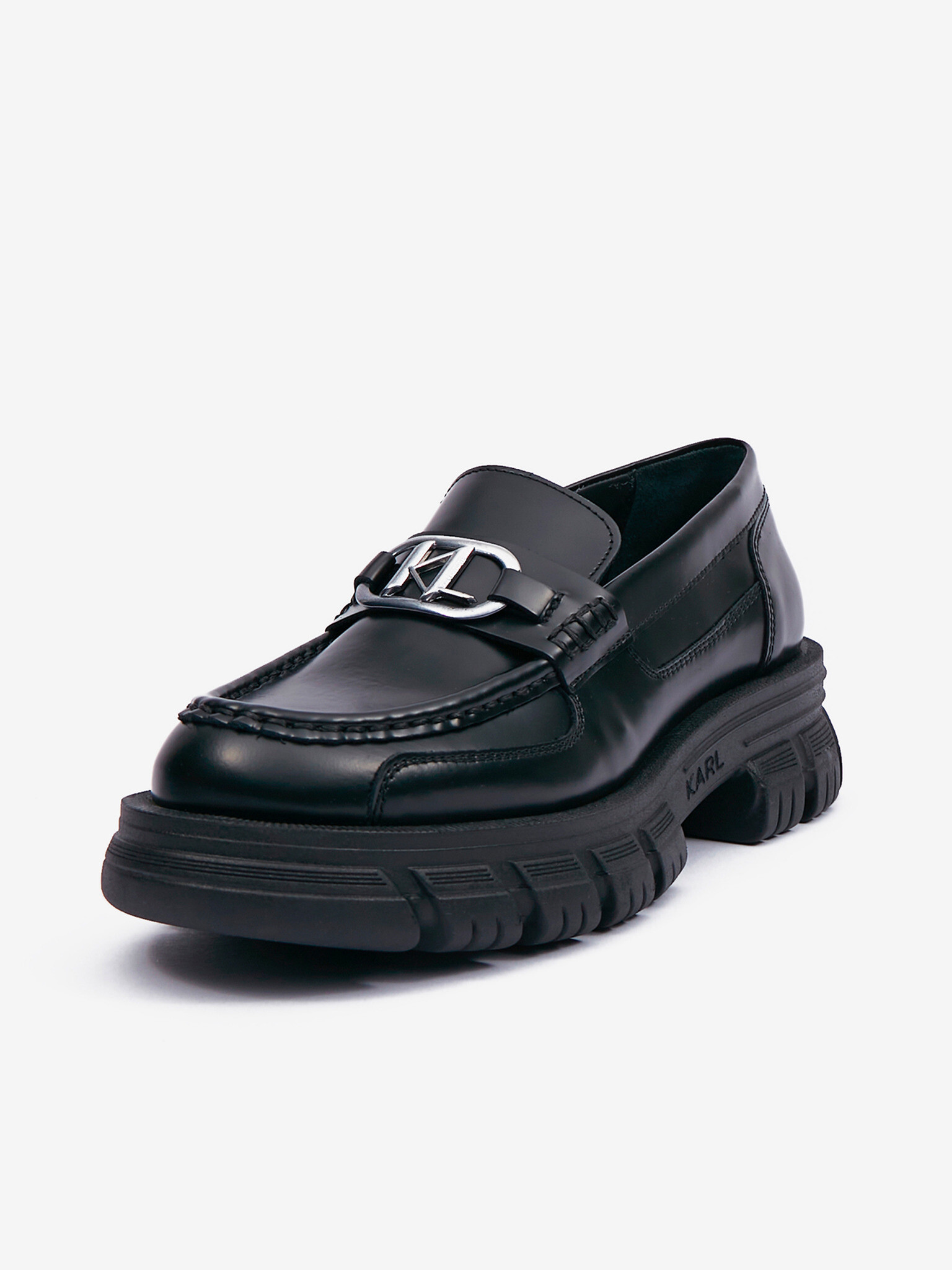 Karl Lagerfeld Precinct Mocasini Negru - Pled.ro