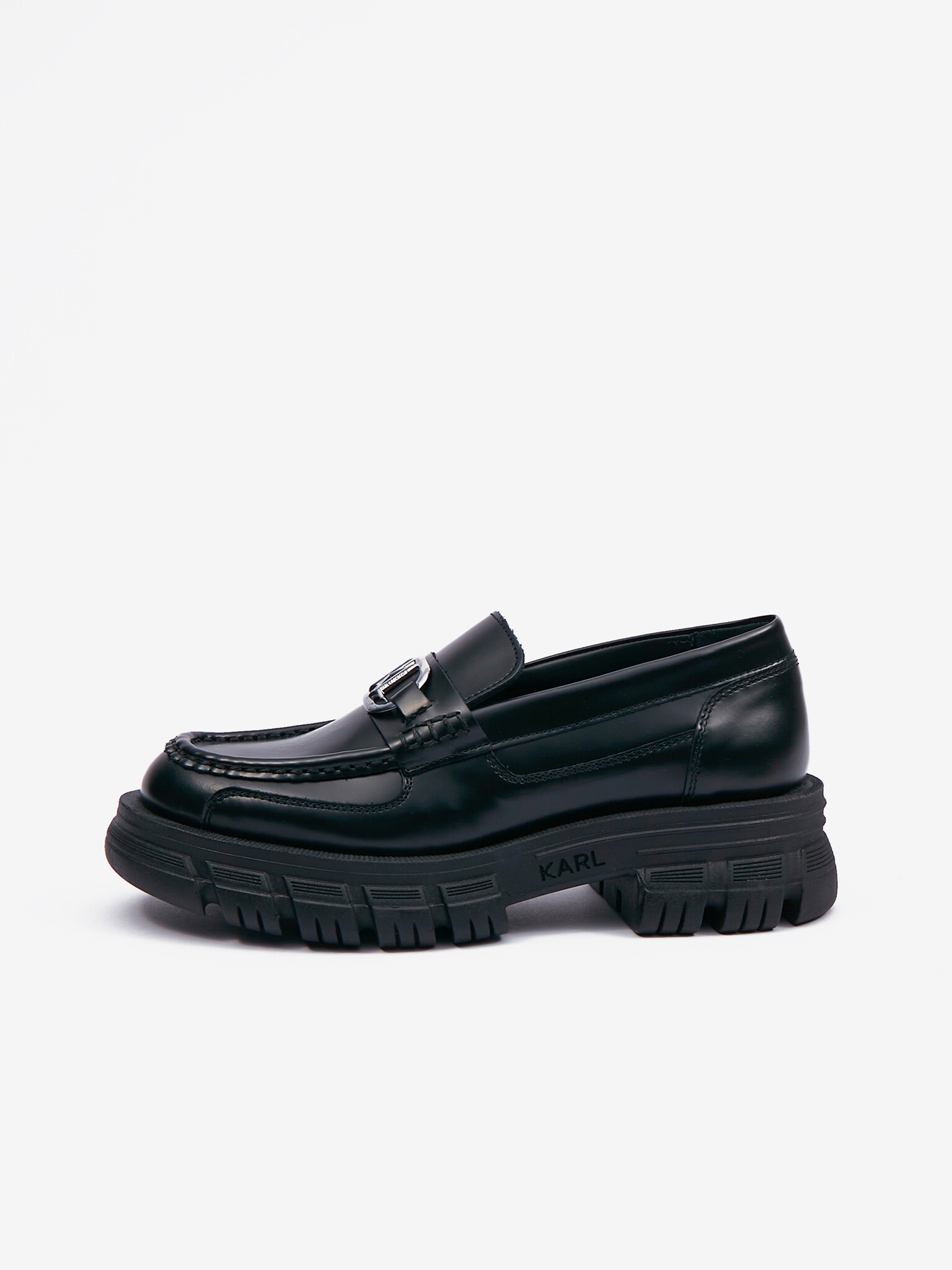 Karl Lagerfeld Precinct Mocasini Negru - Pled.ro