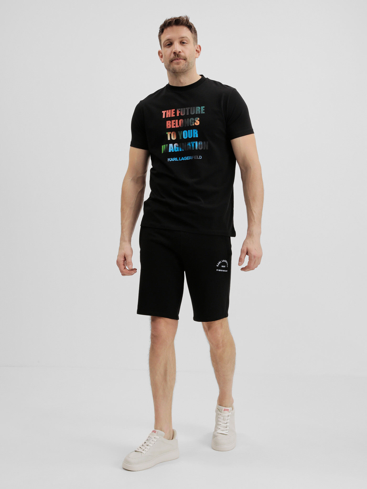 Karl Lagerfeld Tricou Negru - Pled.ro