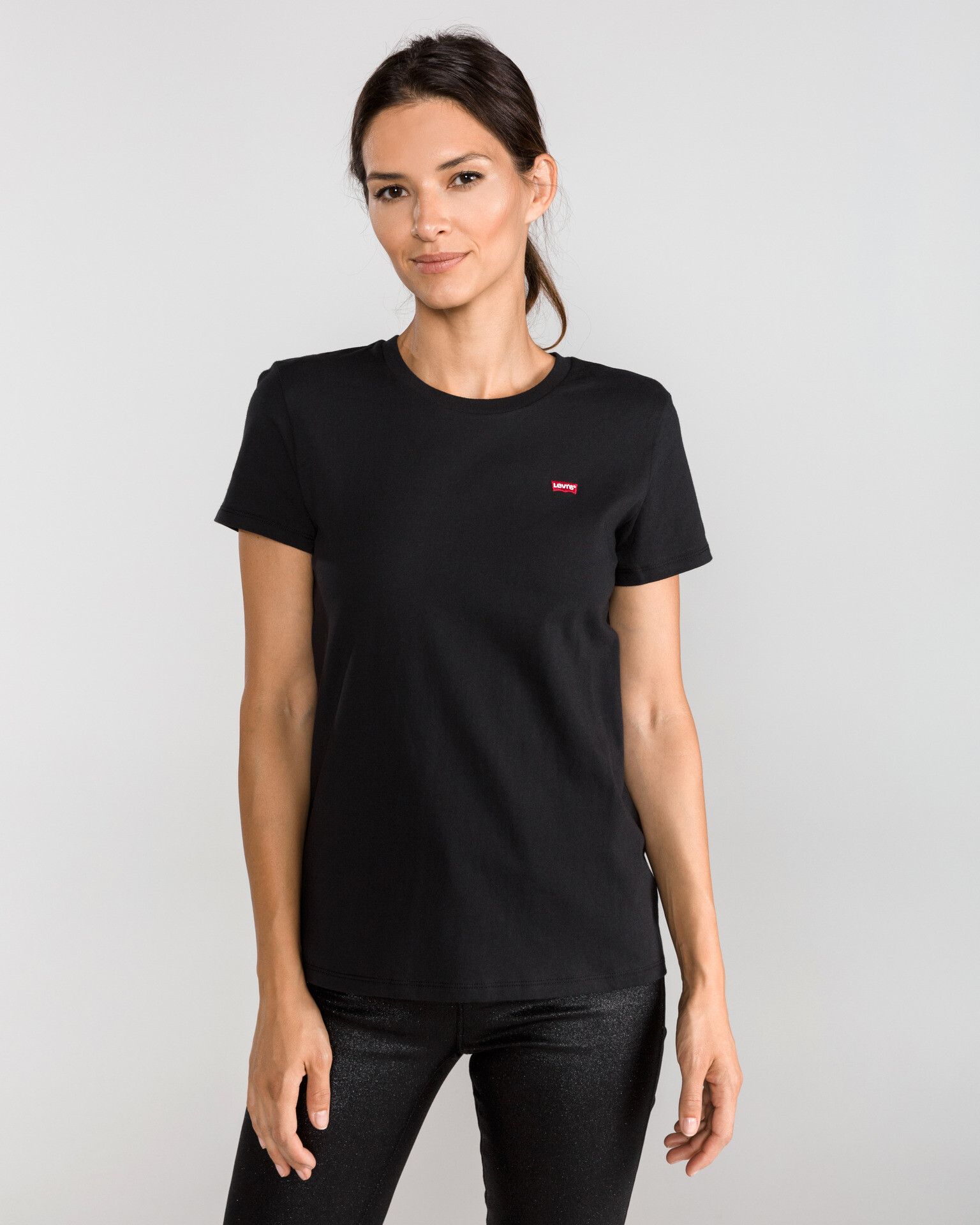 Levi's® The Perfect Tricou Negru - Pled.ro