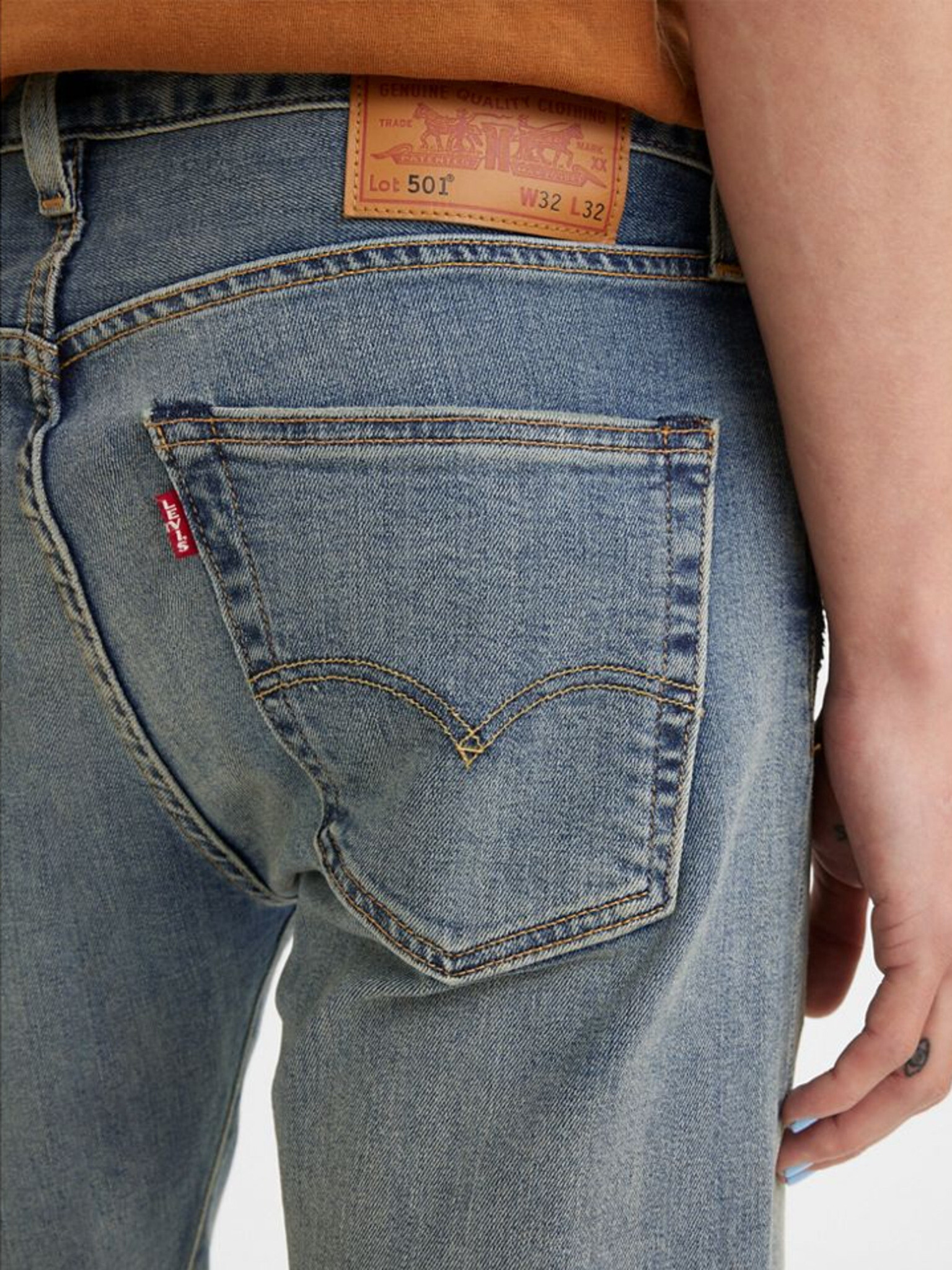 Levi's® 501® Original Jeans Albastru - Pled.ro