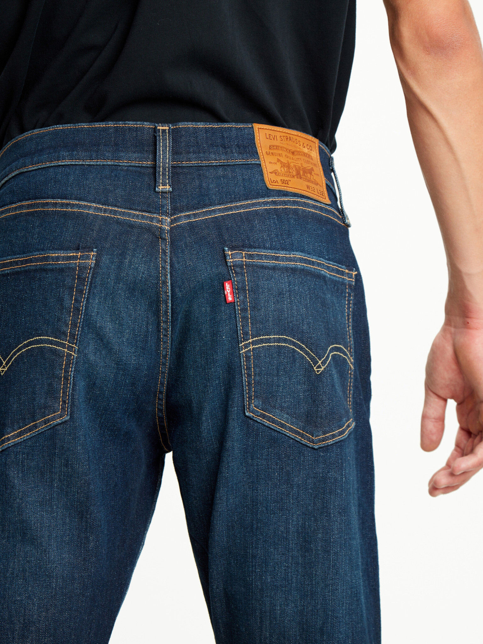 Levi's® 502™ Taper Fit Flex Jeans Albastru - Pled.ro