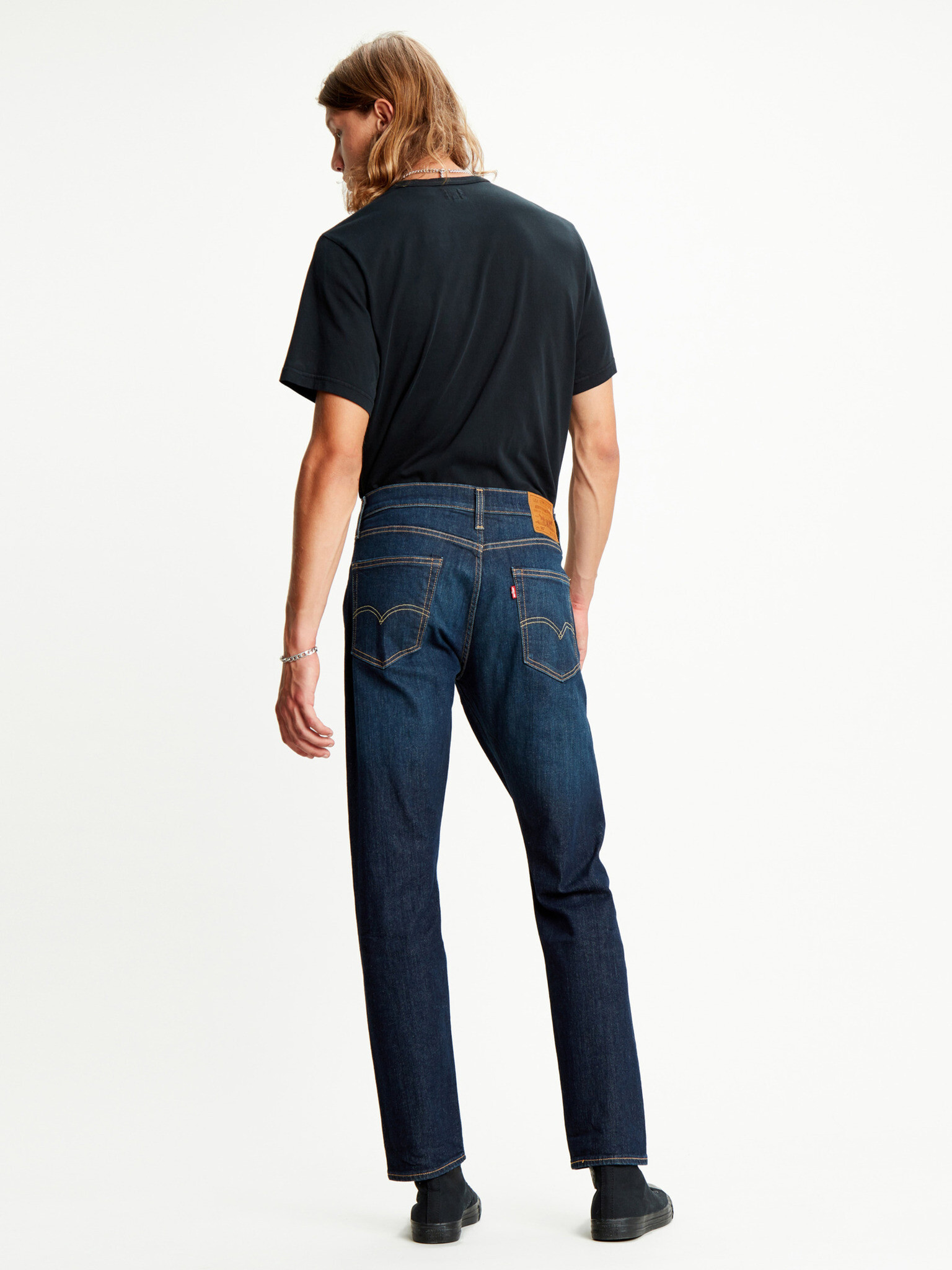 Levi's® 502™ Taper Fit Flex Jeans Albastru - Pled.ro