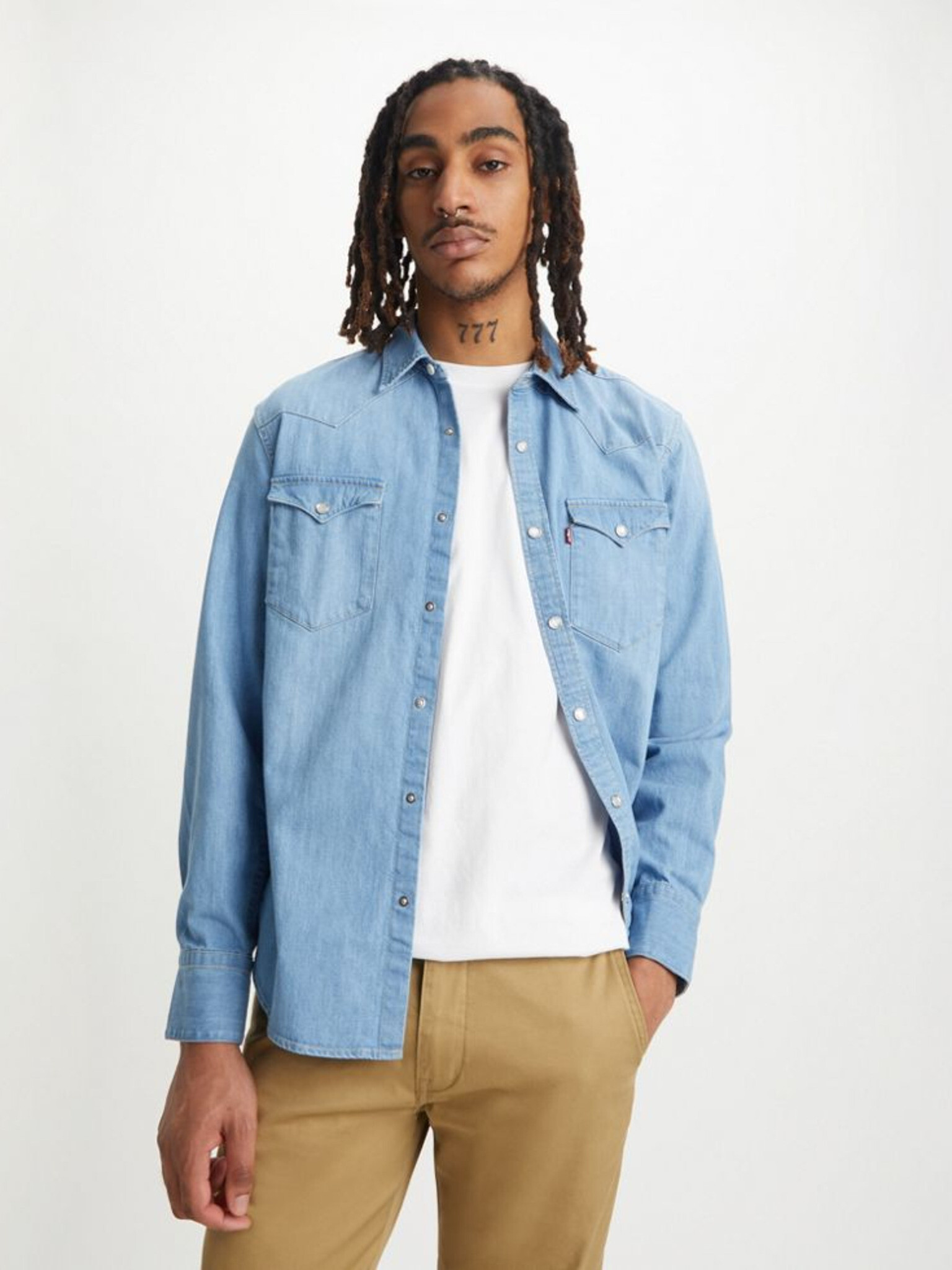 Levi's® Barstow Western Standard Esta Cămașă Albastru - Pled.ro